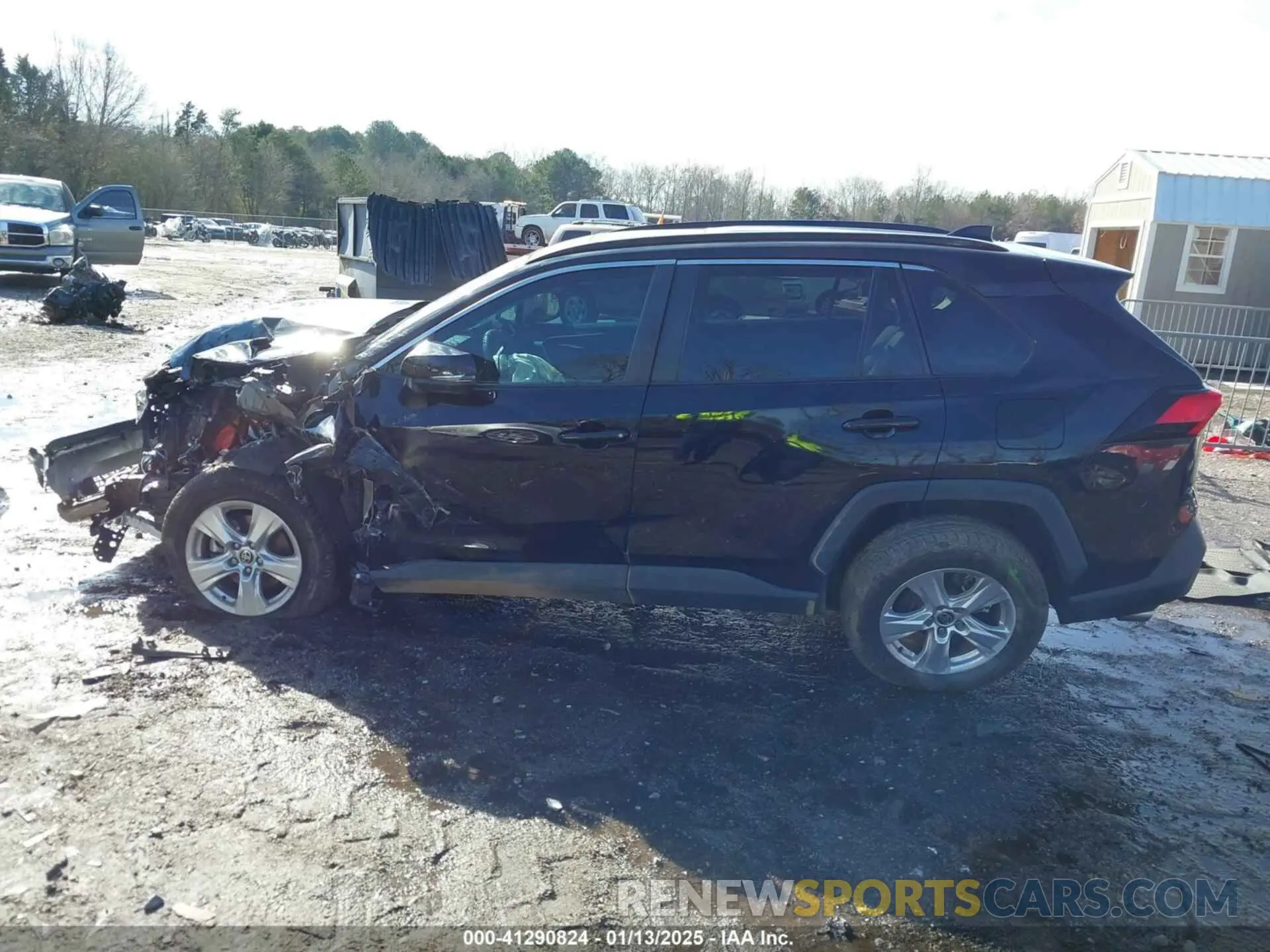 14 fotografías del automóvil dañado 2T3W1RFV7MW168654 TOYOTA RAV4 2021