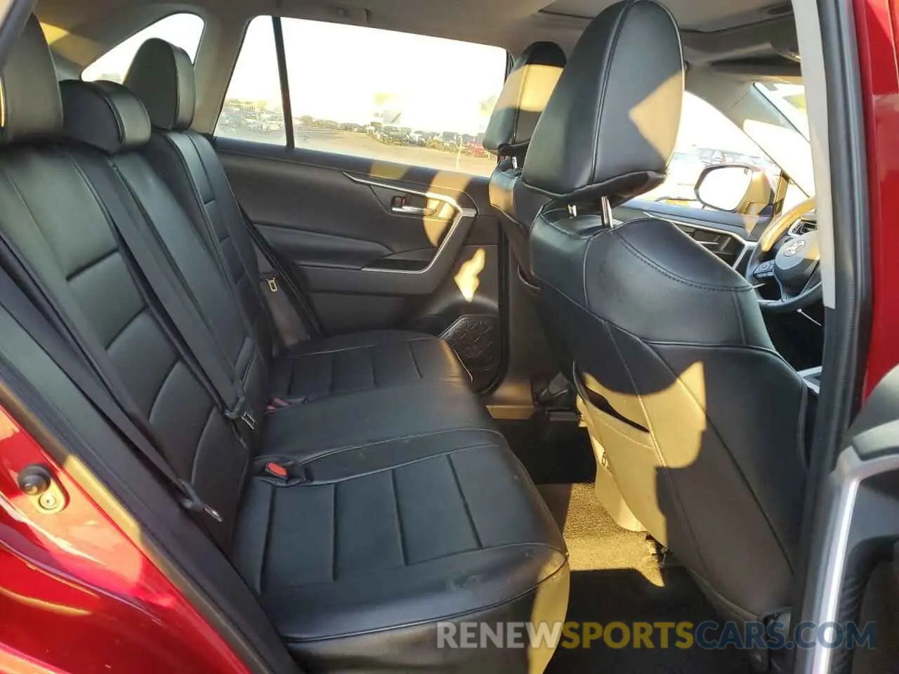 10 fotografías del automóvil dañado 2T3W1RFV7MW176303 TOYOTA RAV4 2021