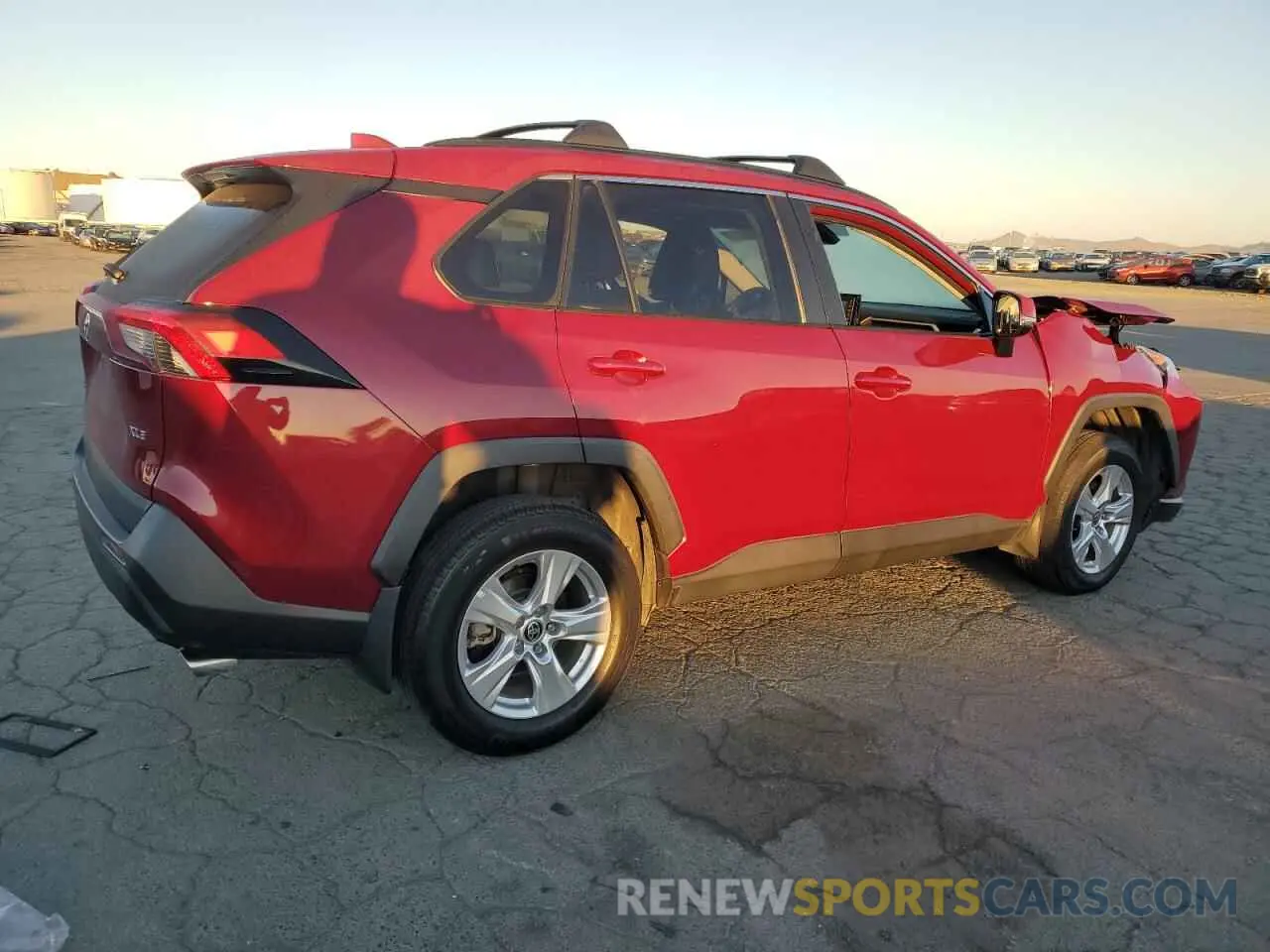 3 fotografías del automóvil dañado 2T3W1RFV7MW176303 TOYOTA RAV4 2021