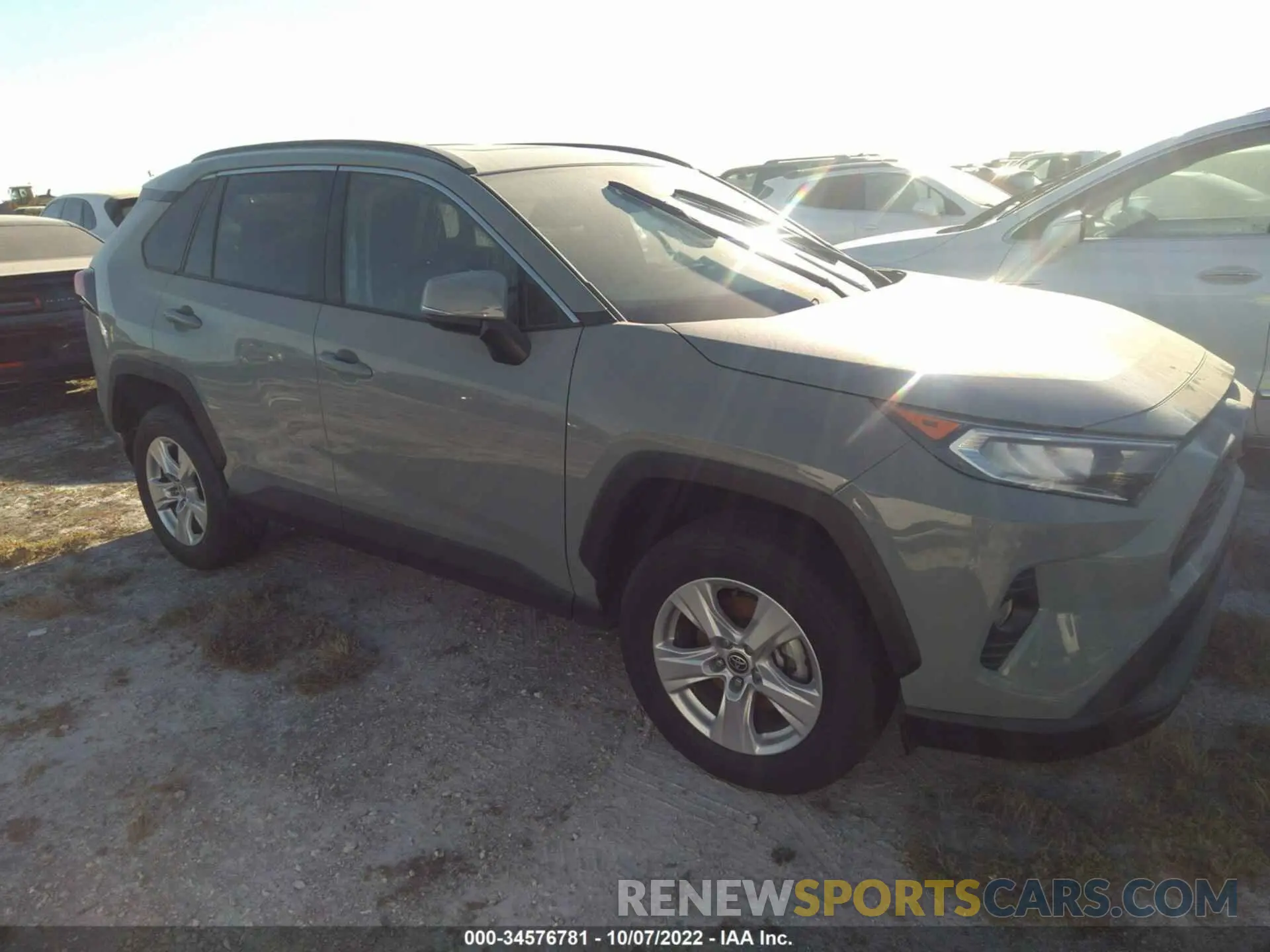 1 fotografías del automóvil dañado 2T3W1RFV7MW181968 TOYOTA RAV4 2021
