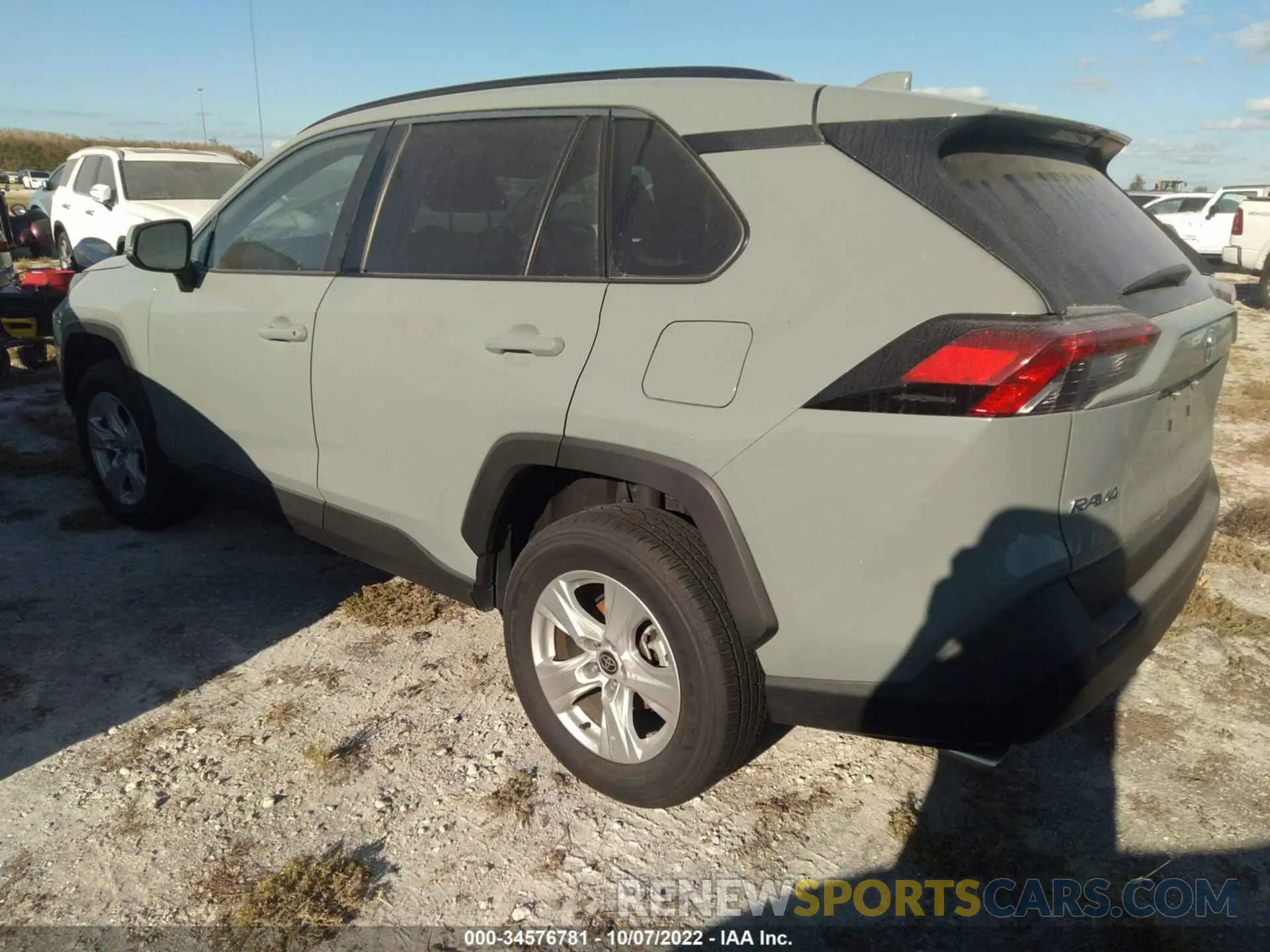 3 fotografías del automóvil dañado 2T3W1RFV7MW181968 TOYOTA RAV4 2021