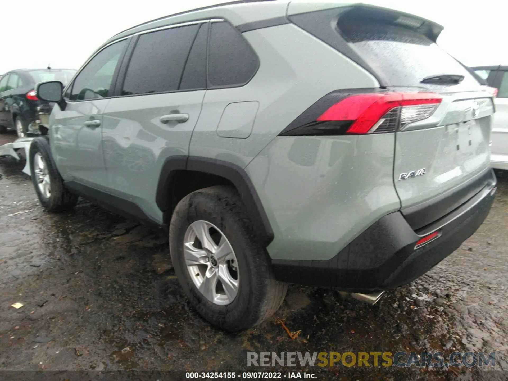 3 fotografías del automóvil dañado 2T3W1RFV7MW182389 TOYOTA RAV4 2021