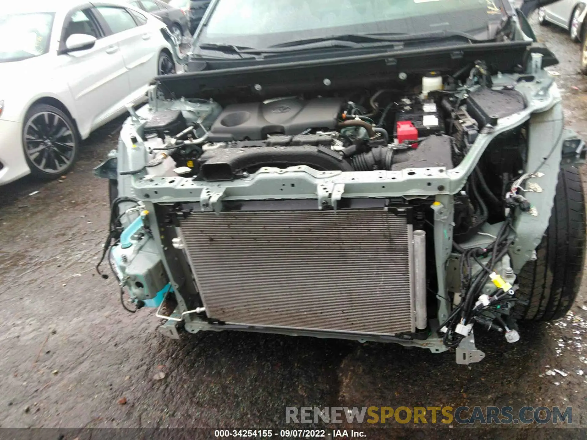 6 fotografías del automóvil dañado 2T3W1RFV7MW182389 TOYOTA RAV4 2021