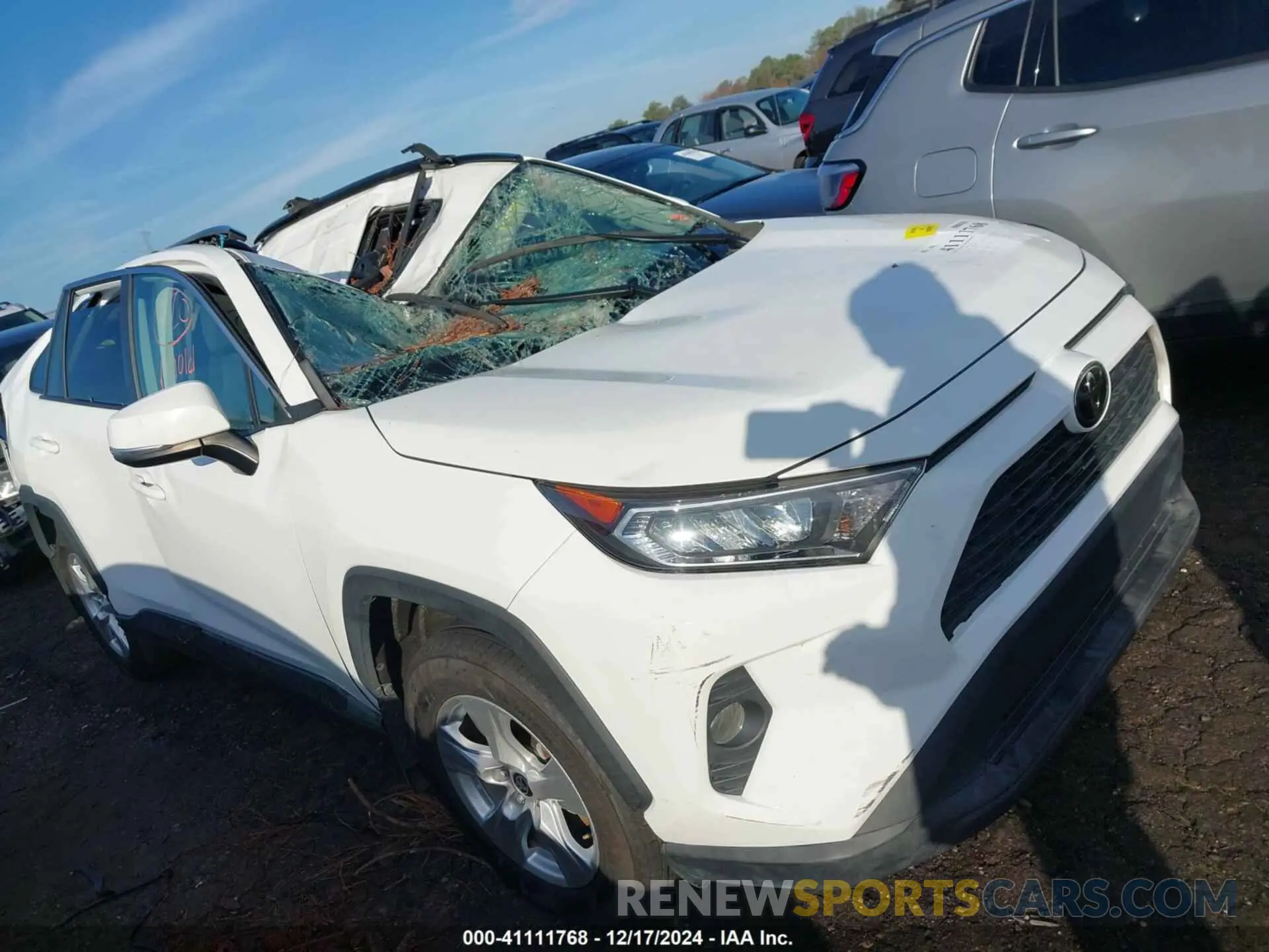 1 fotografías del automóvil dañado 2T3W1RFV8MC090239 TOYOTA RAV4 2021