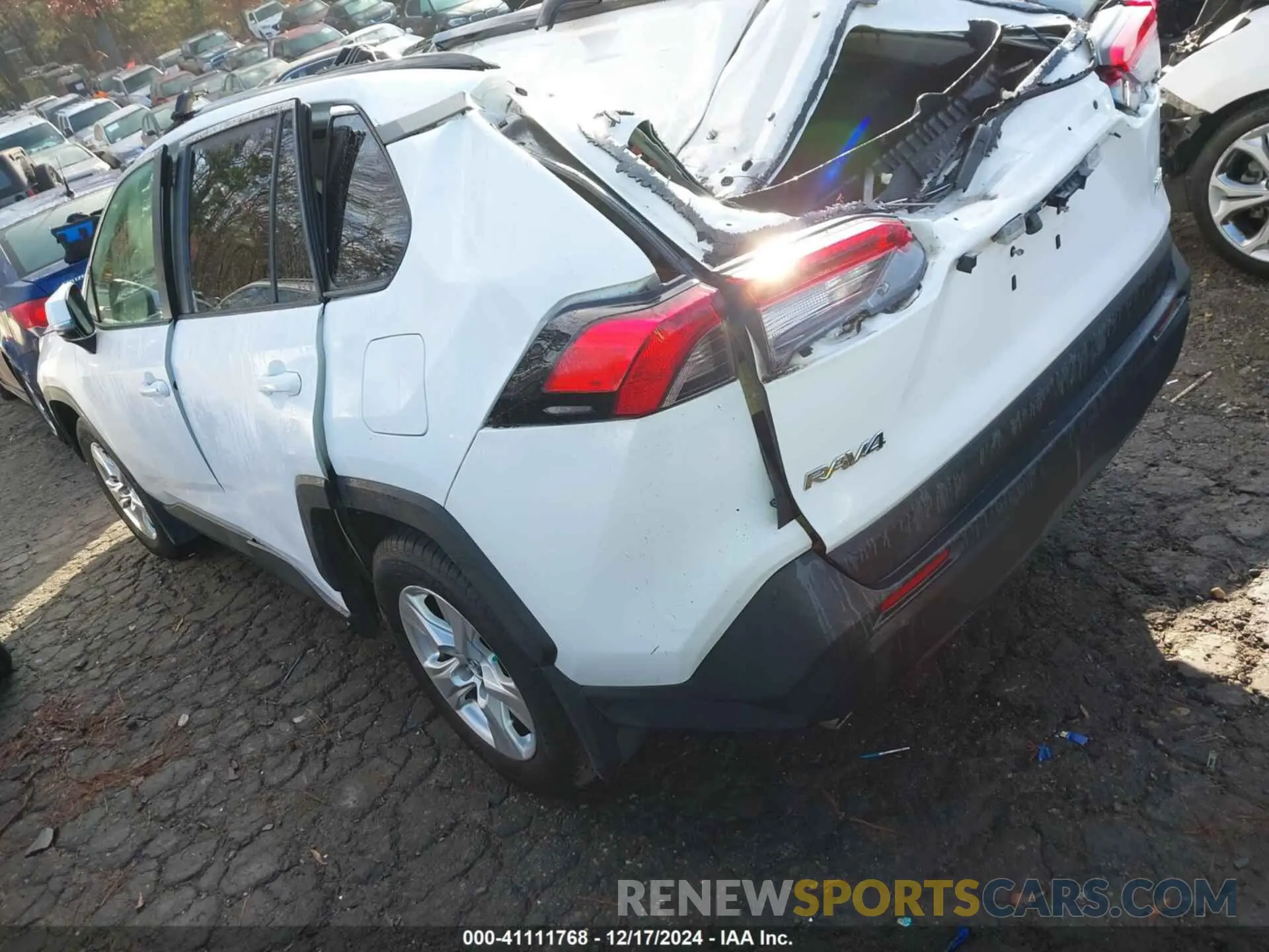 3 fotografías del automóvil dañado 2T3W1RFV8MC090239 TOYOTA RAV4 2021