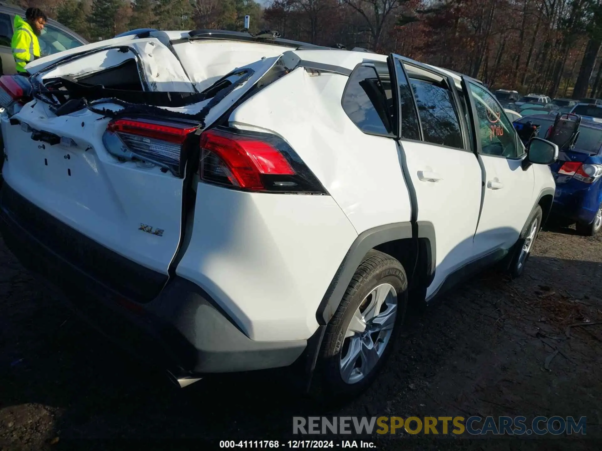 4 fotografías del automóvil dañado 2T3W1RFV8MC090239 TOYOTA RAV4 2021