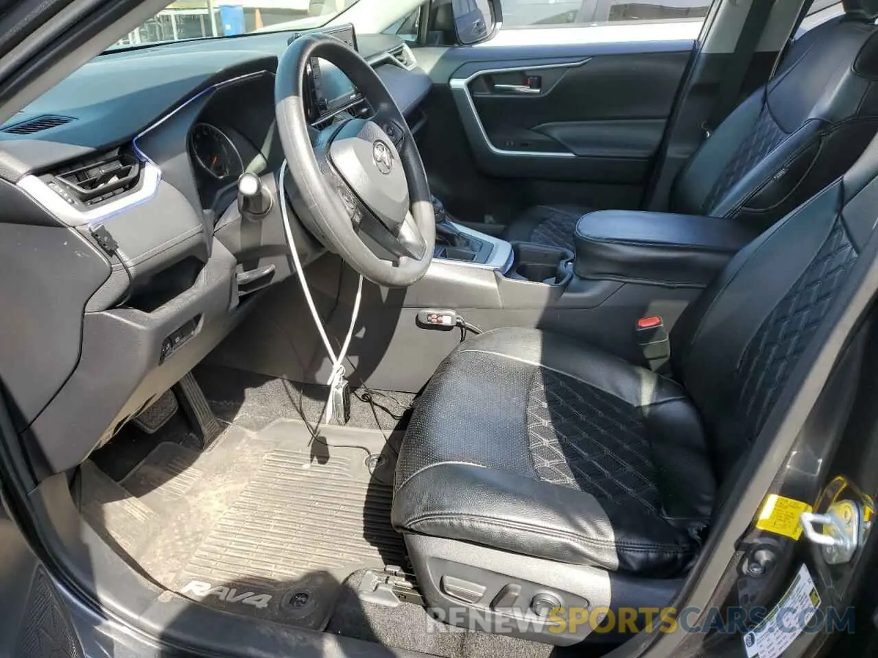 7 fotografías del automóvil dañado 2T3W1RFV8MC098471 TOYOTA RAV4 2021