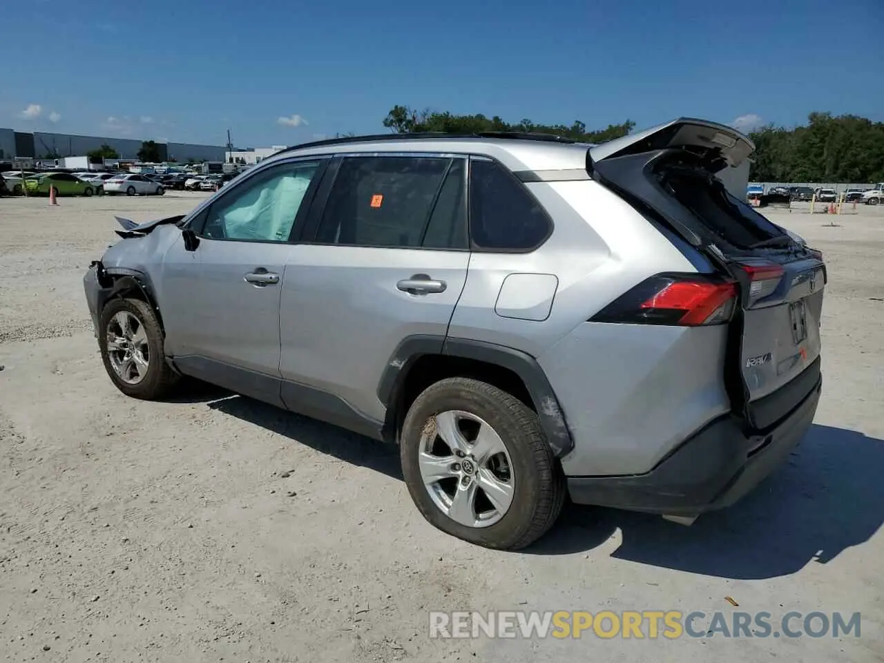 2 fotografías del automóvil dañado 2T3W1RFV8MC113227 TOYOTA RAV4 2021