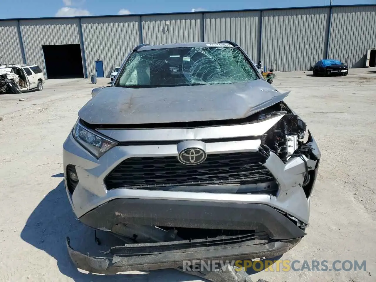5 fotografías del automóvil dañado 2T3W1RFV8MC113227 TOYOTA RAV4 2021