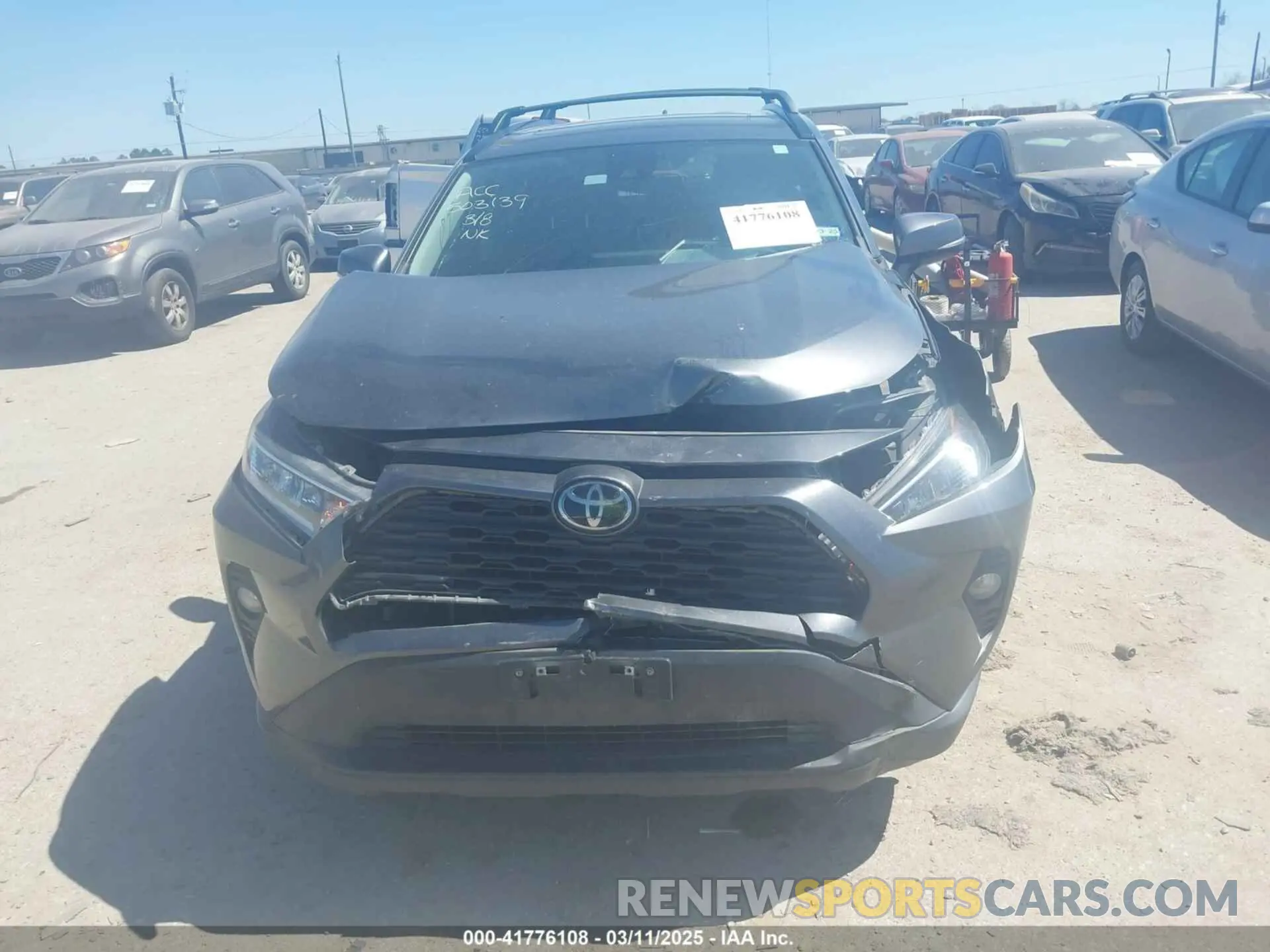 6 fotografías del automóvil dañado 2T3W1RFV8MC118377 TOYOTA RAV4 2021
