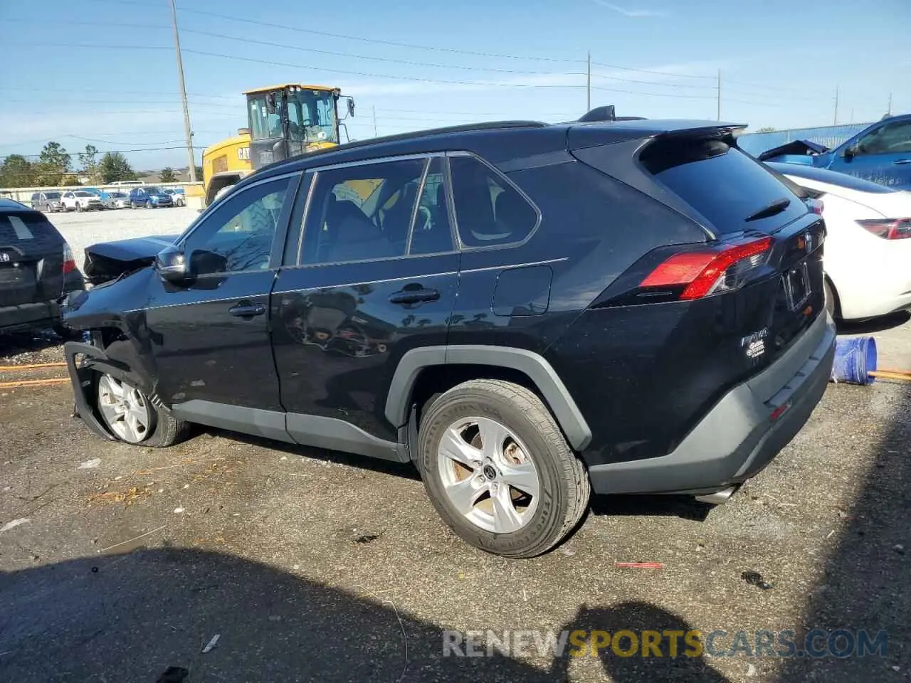 2 fotografías del automóvil dañado 2T3W1RFV8MC125183 TOYOTA RAV4 2021