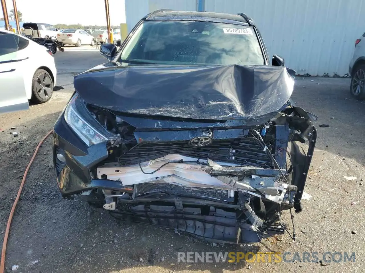 5 fotografías del automóvil dañado 2T3W1RFV8MC125183 TOYOTA RAV4 2021