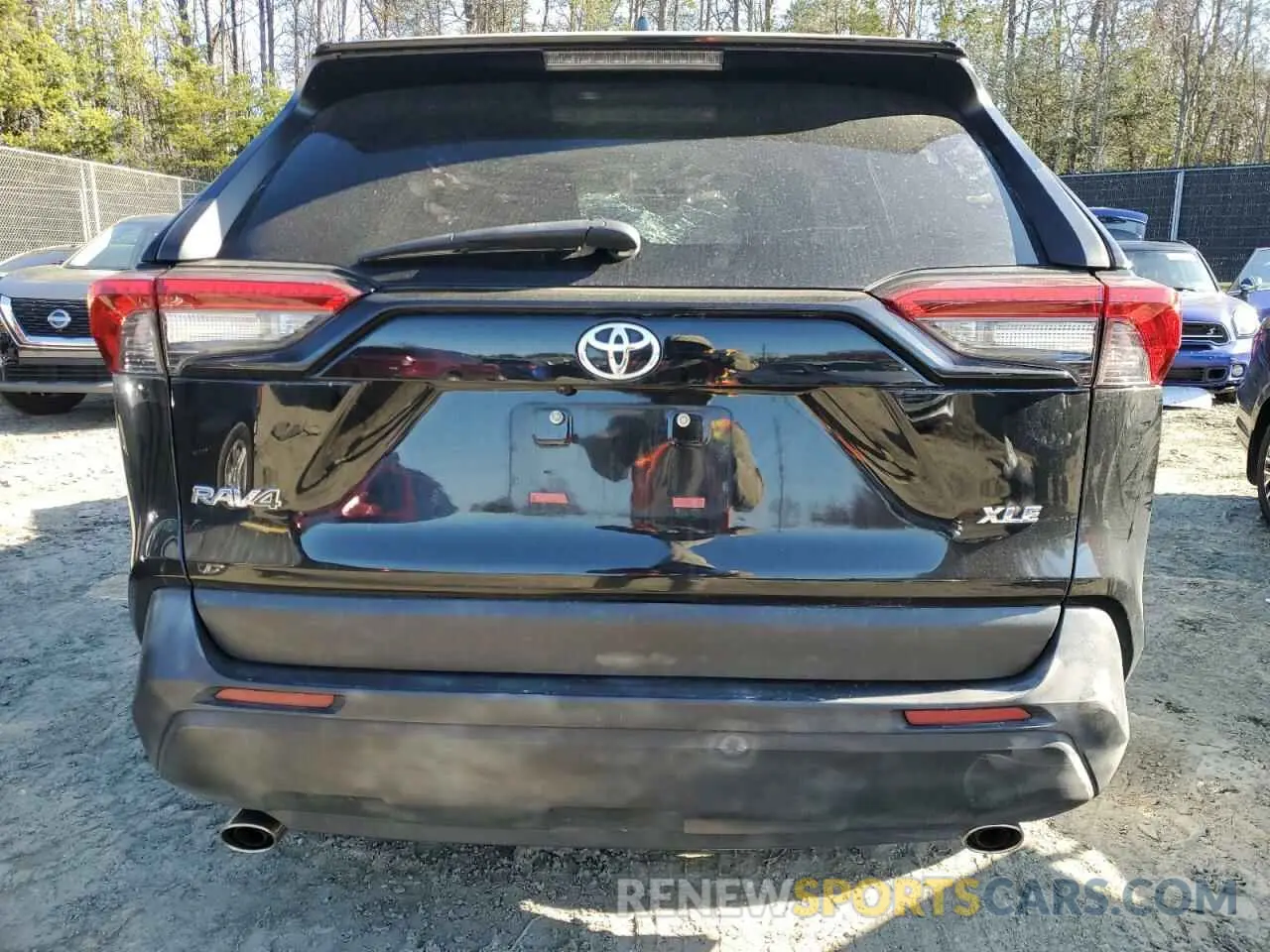 6 fotografías del automóvil dañado 2T3W1RFV8MC132618 TOYOTA RAV4 2021
