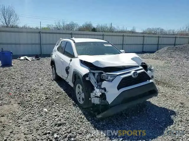 12 fotografías del automóvil dañado 2T3W1RFV8MC136023 TOYOTA RAV4 2021
