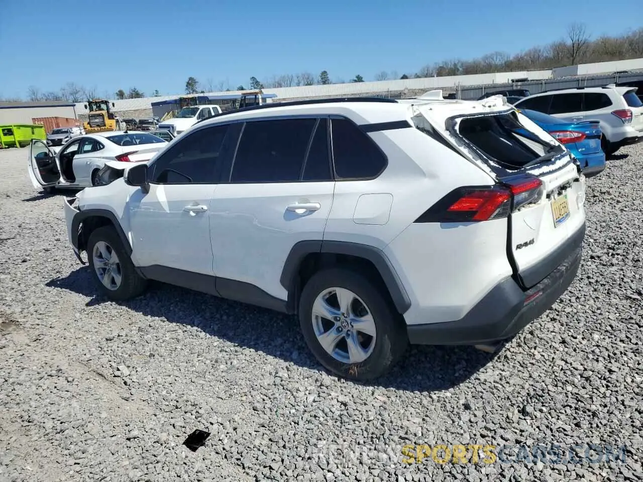 2 fotografías del automóvil dañado 2T3W1RFV8MC136023 TOYOTA RAV4 2021