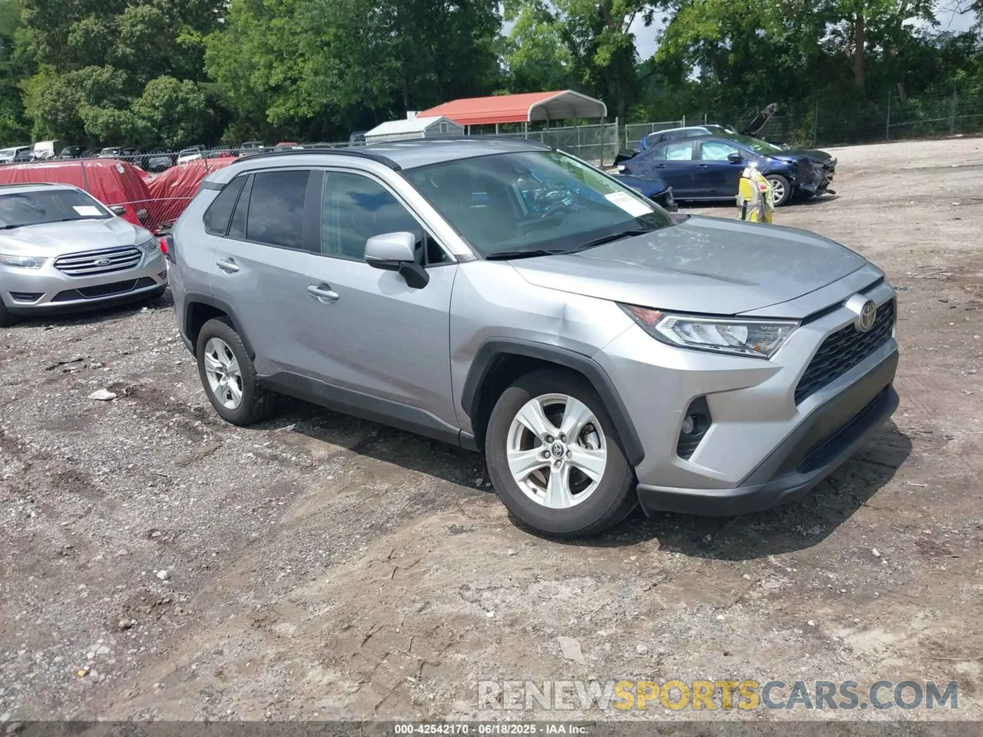1 fotografías del automóvil dañado 2T3W1RFV8MC139665 TOYOTA RAV4 2021