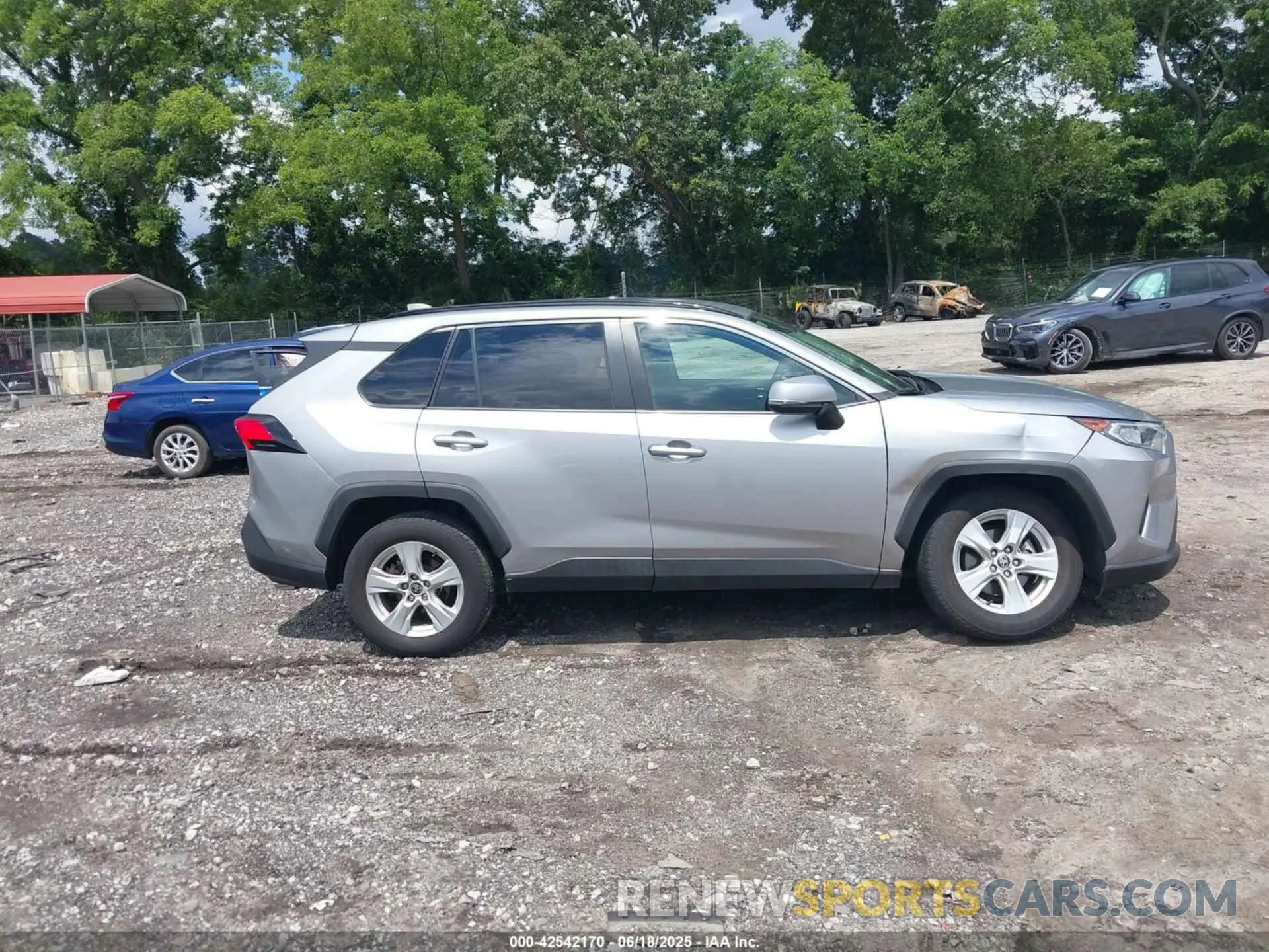 13 fotografías del automóvil dañado 2T3W1RFV8MC139665 TOYOTA RAV4 2021