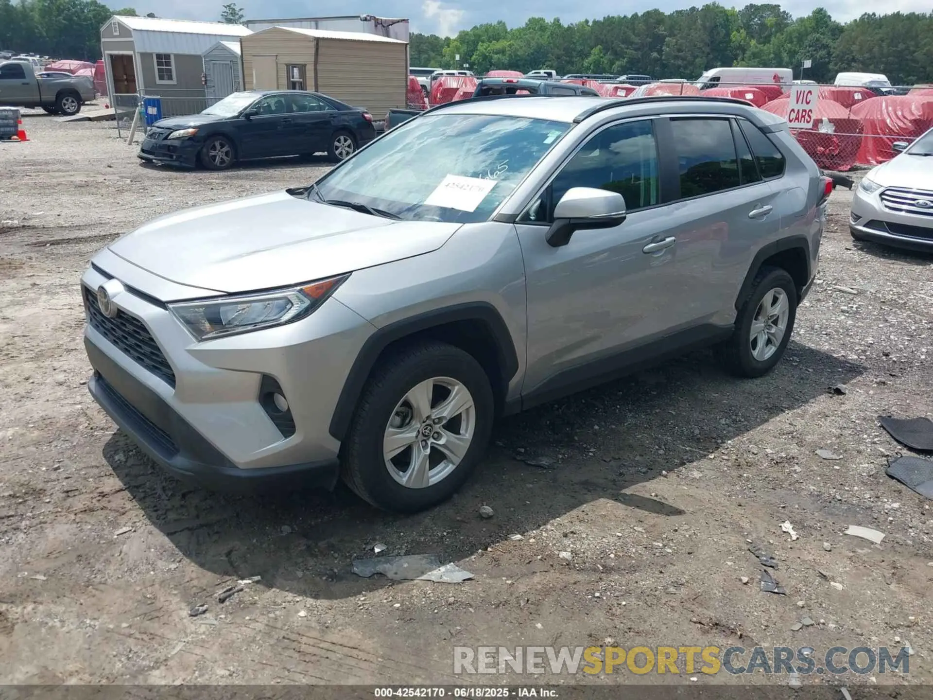 2 fotografías del automóvil dañado 2T3W1RFV8MC139665 TOYOTA RAV4 2021