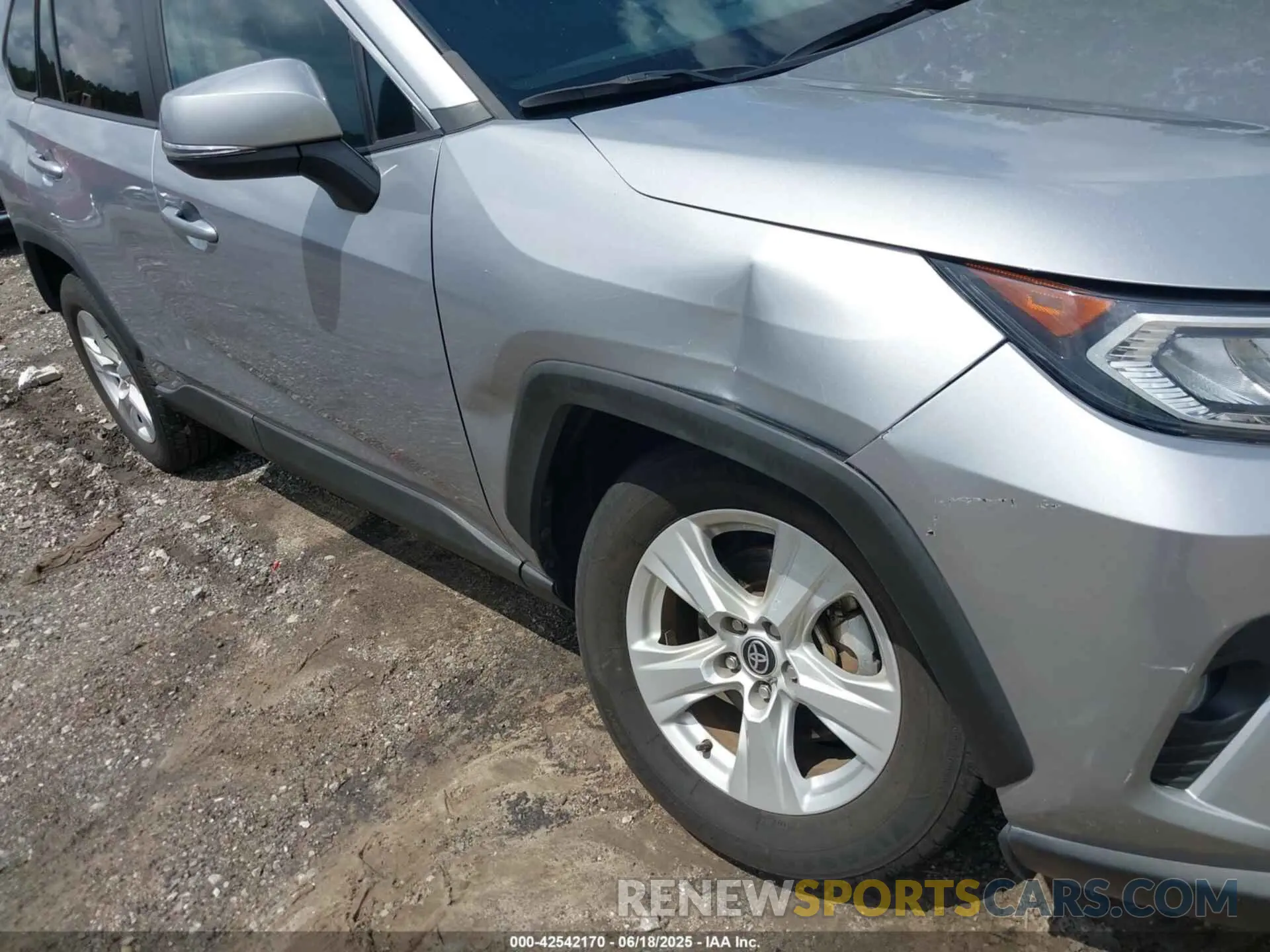 6 fotografías del automóvil dañado 2T3W1RFV8MC139665 TOYOTA RAV4 2021