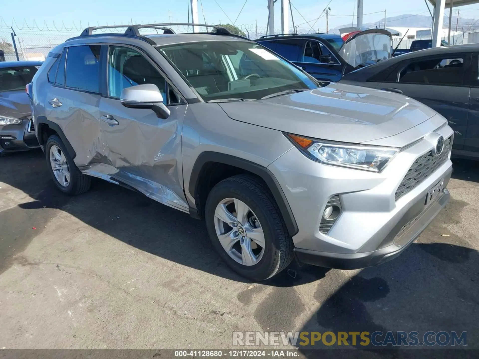 1 fotografías del automóvil dañado 2T3W1RFV8MC156658 TOYOTA RAV4 2021