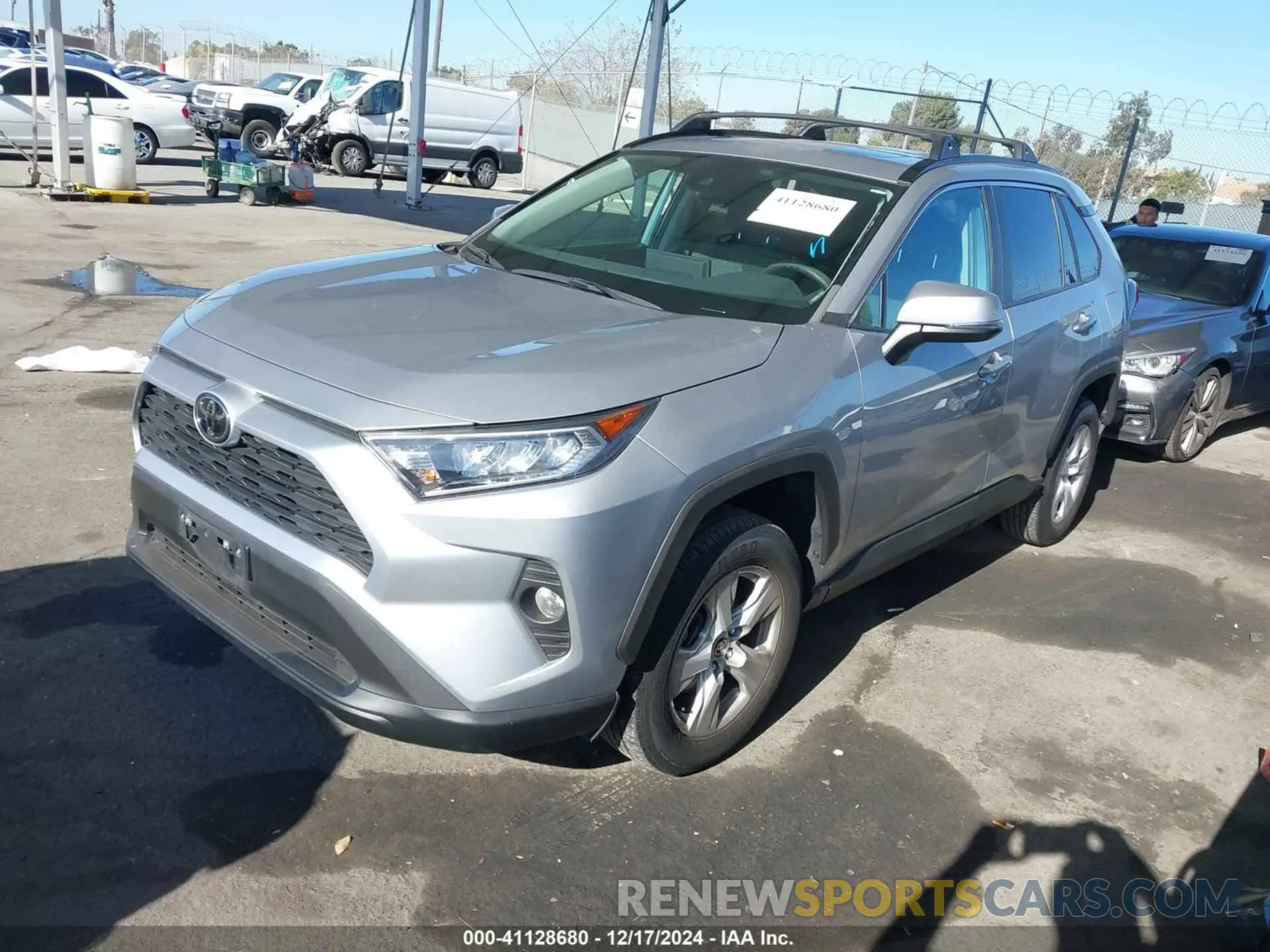 2 fotografías del automóvil dañado 2T3W1RFV8MC156658 TOYOTA RAV4 2021