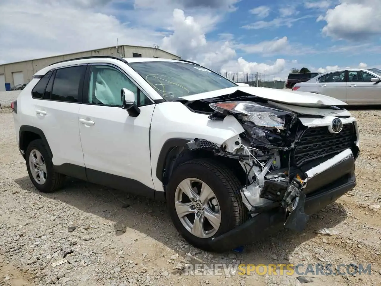 1 fotografías del automóvil dañado 2T3W1RFV8MC163013 TOYOTA RAV4 2021