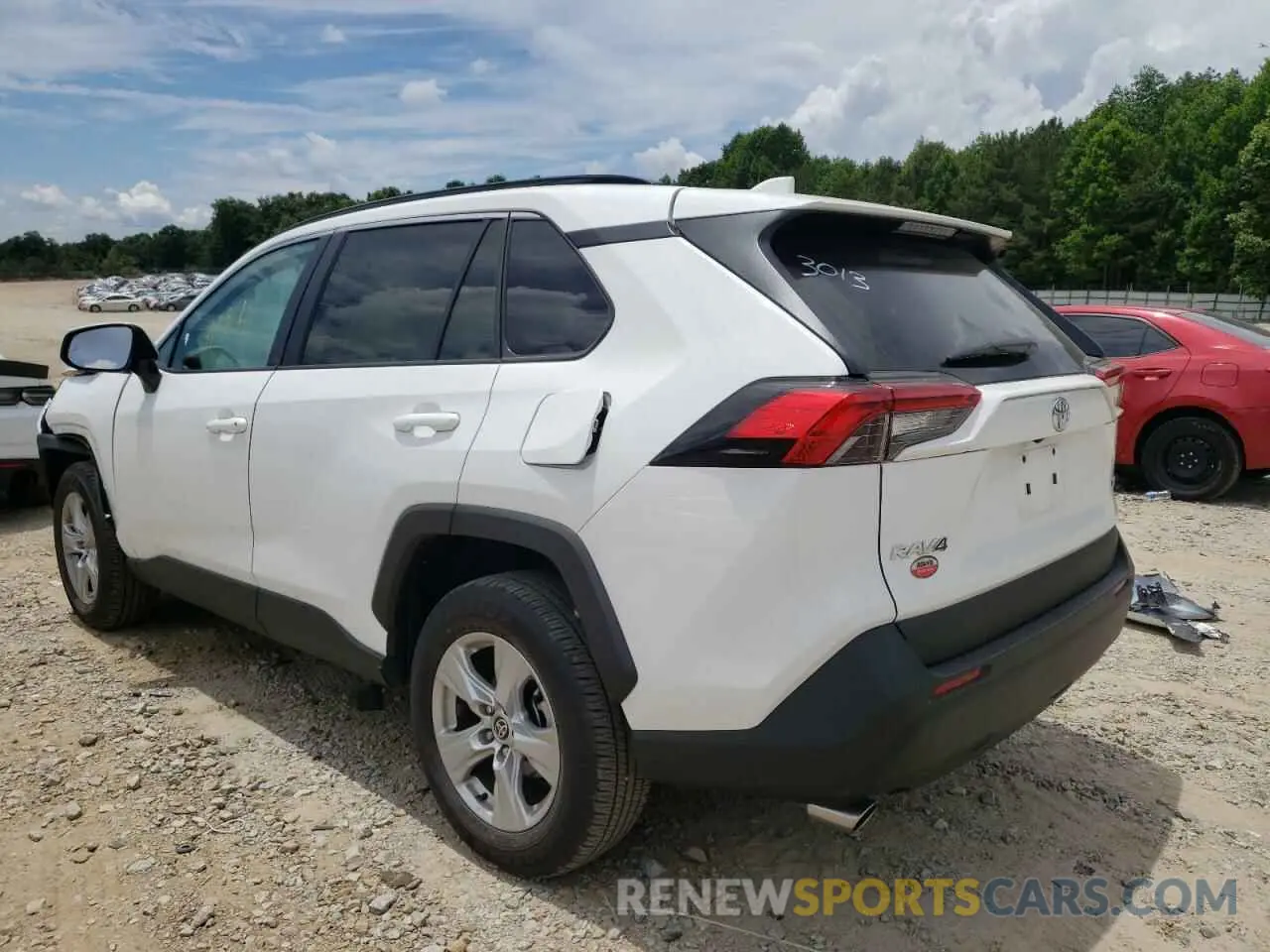 3 fotografías del automóvil dañado 2T3W1RFV8MC163013 TOYOTA RAV4 2021