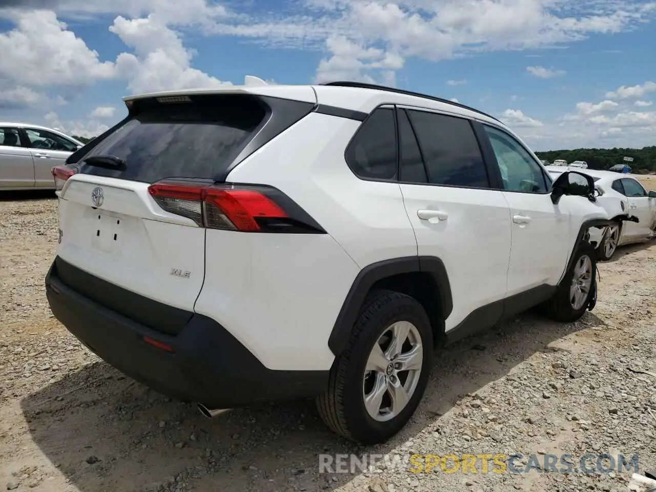 4 fotografías del automóvil dañado 2T3W1RFV8MC163013 TOYOTA RAV4 2021