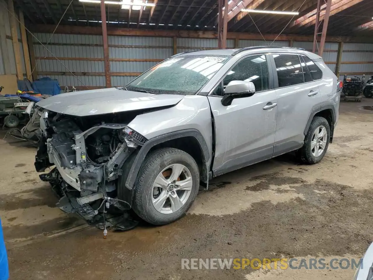 1 fotografías del automóvil dañado 2T3W1RFV8MC169460 TOYOTA RAV4 2021