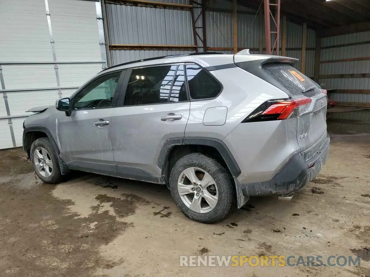 2 fotografías del automóvil dañado 2T3W1RFV8MC169460 TOYOTA RAV4 2021