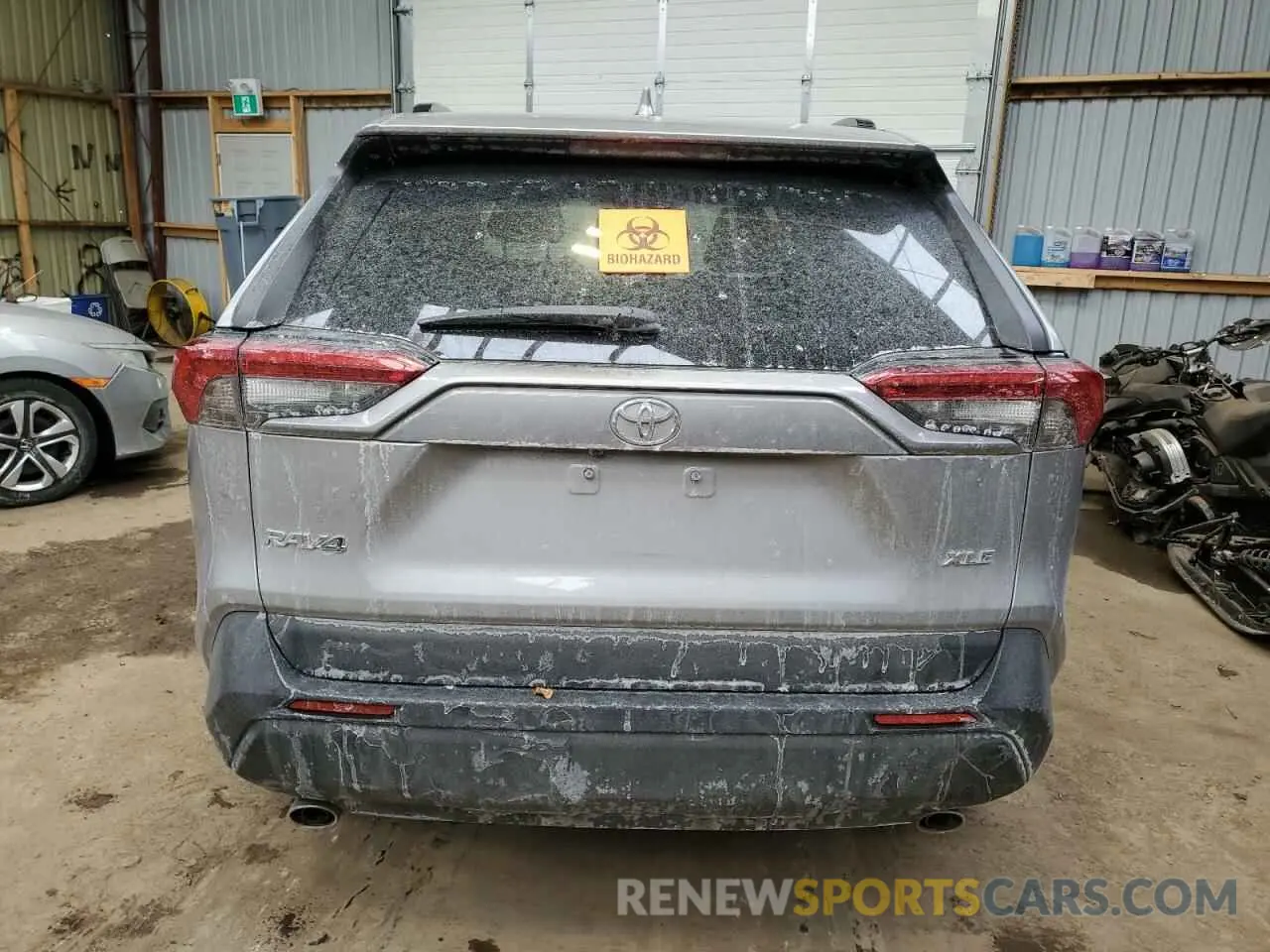 6 fotografías del automóvil dañado 2T3W1RFV8MC169460 TOYOTA RAV4 2021