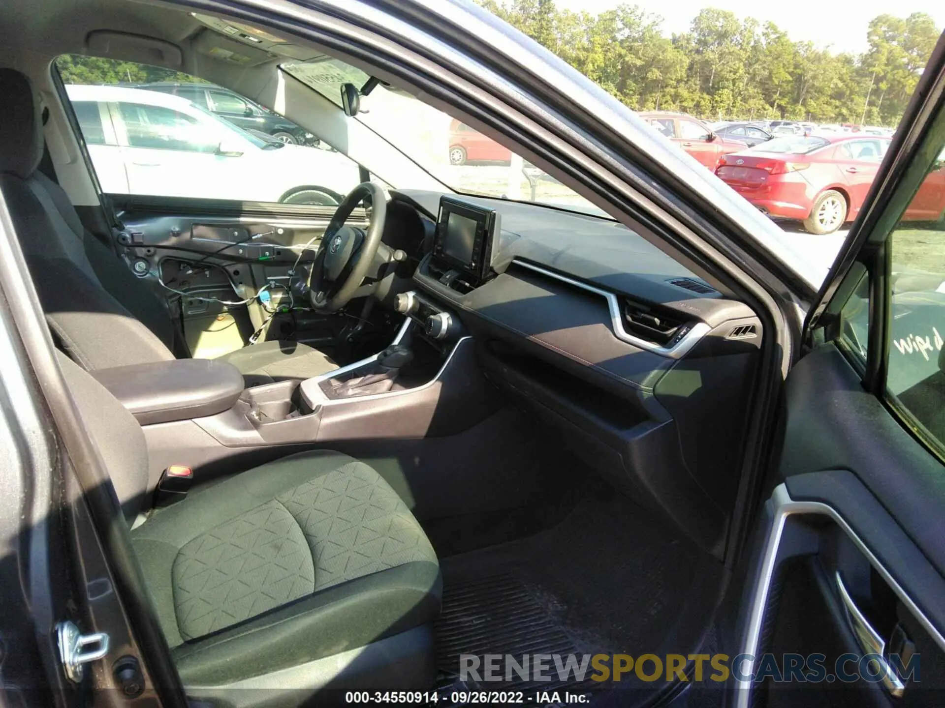 5 fotografías del automóvil dañado 2T3W1RFV8MW108818 TOYOTA RAV4 2021