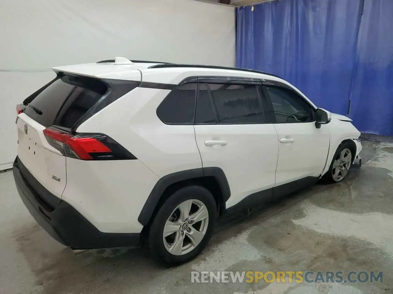 3 fotografías del automóvil dañado 2T3W1RFV8MW120032 TOYOTA RAV4 2021