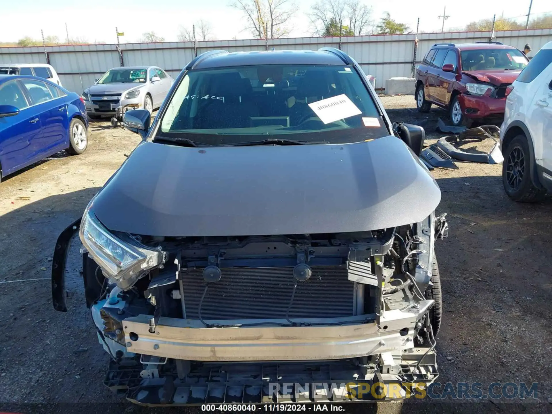 13 fotografías del automóvil dañado 2T3W1RFV8MW126686 TOYOTA RAV4 2021