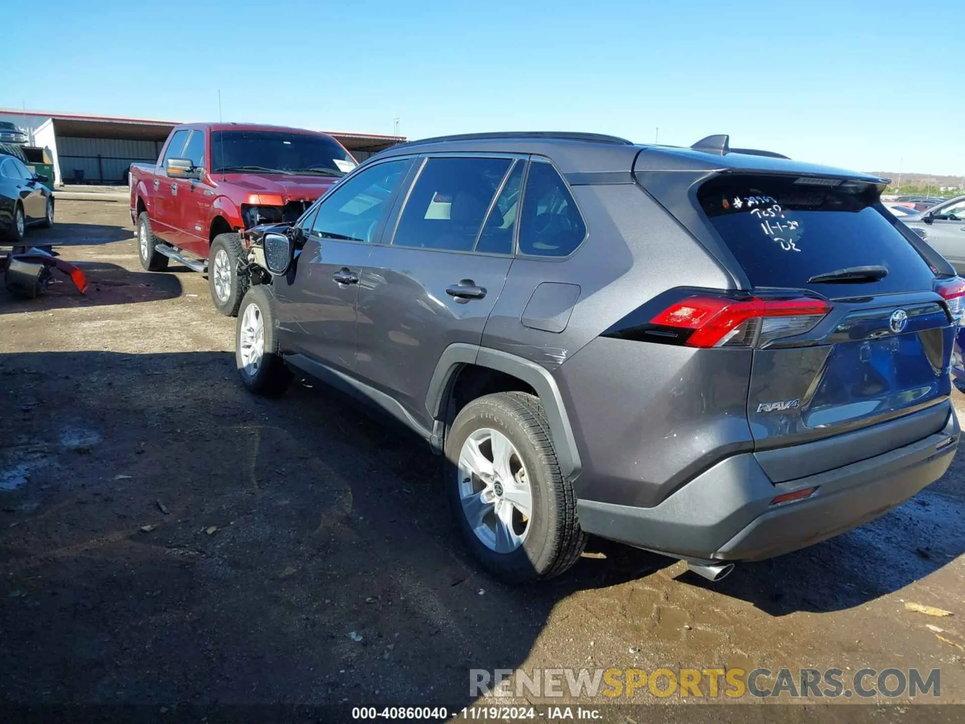 3 fotografías del automóvil dañado 2T3W1RFV8MW126686 TOYOTA RAV4 2021