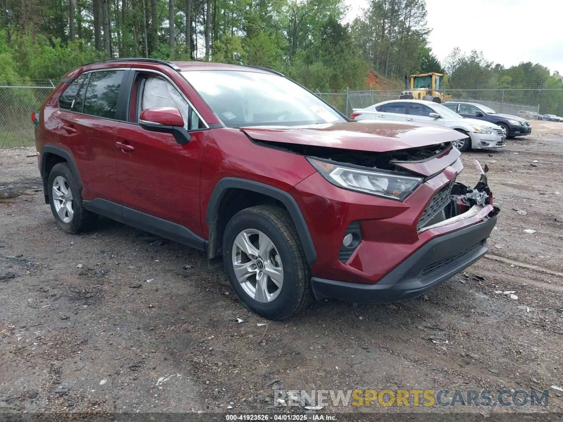 1 fotografías del automóvil dañado 2T3W1RFV8MW145089 TOYOTA RAV4 2021