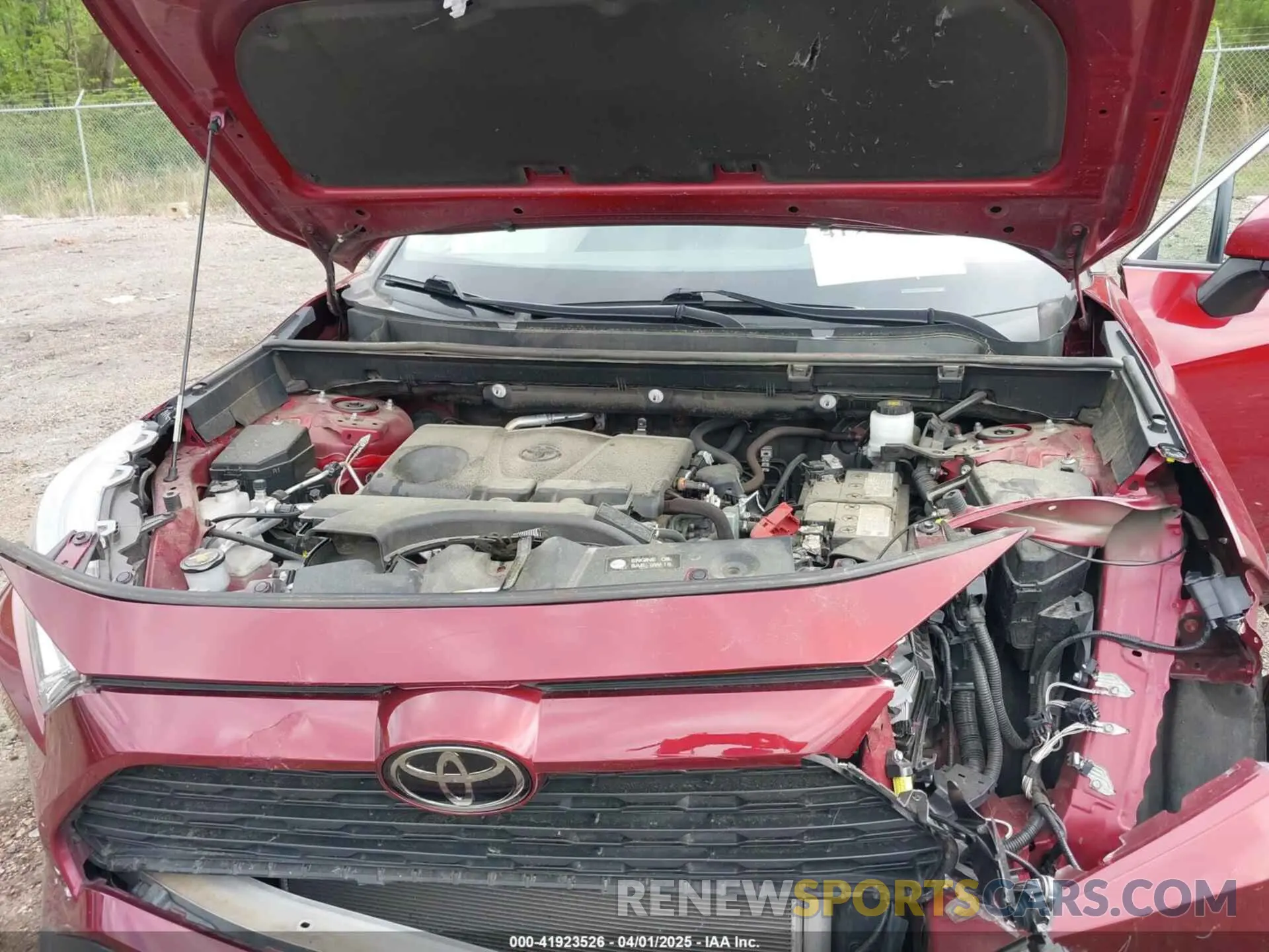 10 fotografías del automóvil dañado 2T3W1RFV8MW145089 TOYOTA RAV4 2021