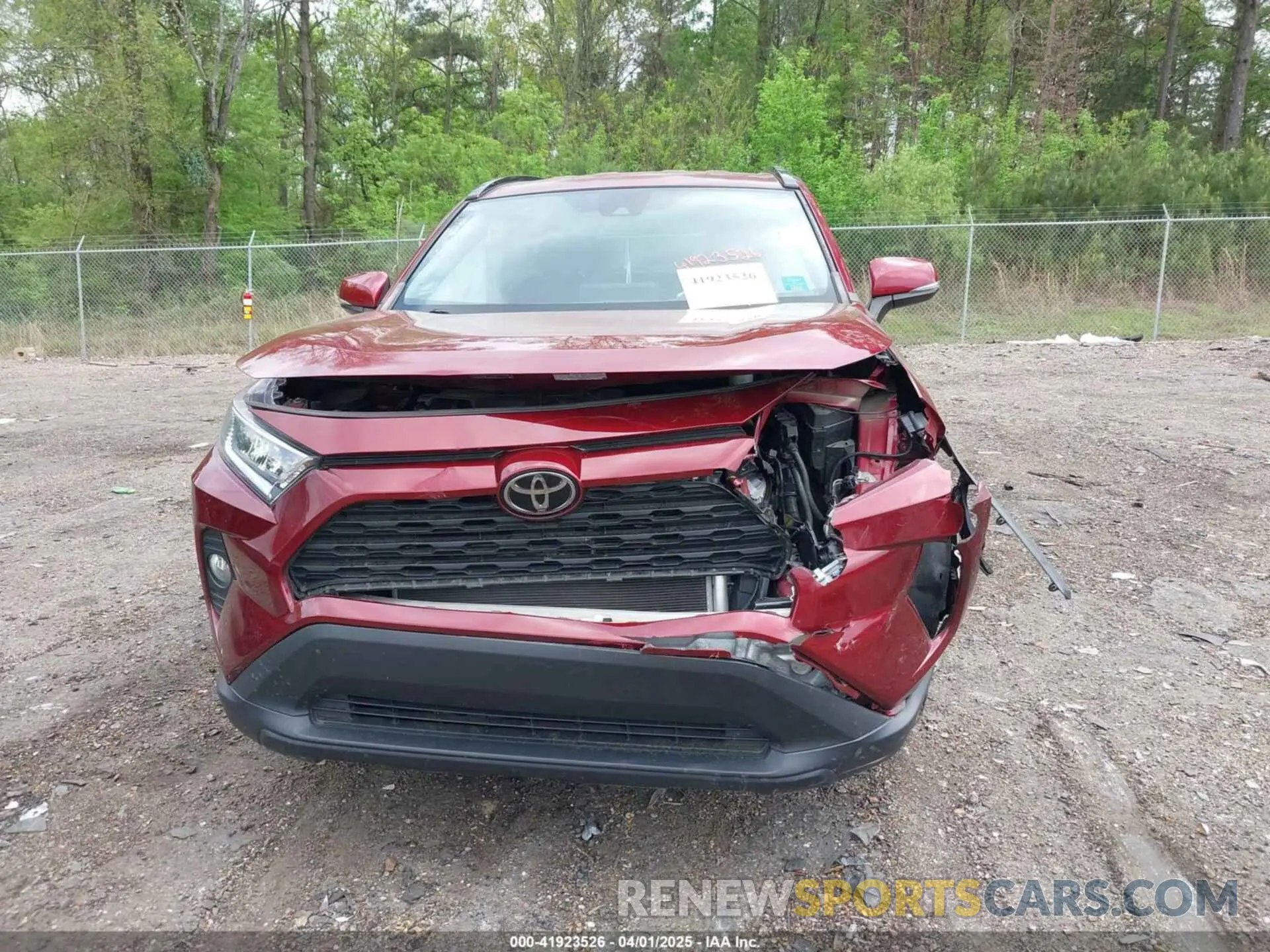 12 fotografías del automóvil dañado 2T3W1RFV8MW145089 TOYOTA RAV4 2021