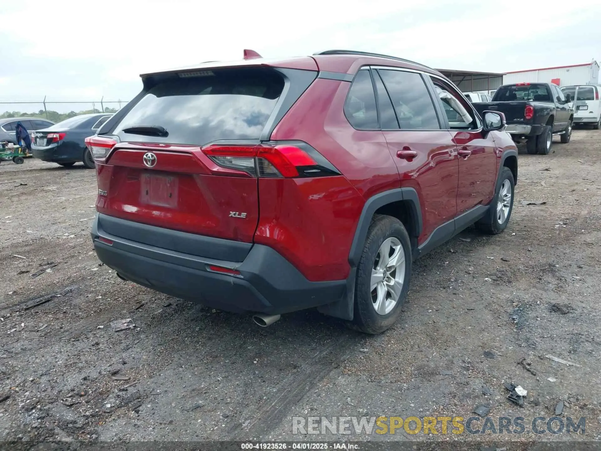 4 fotografías del automóvil dañado 2T3W1RFV8MW145089 TOYOTA RAV4 2021