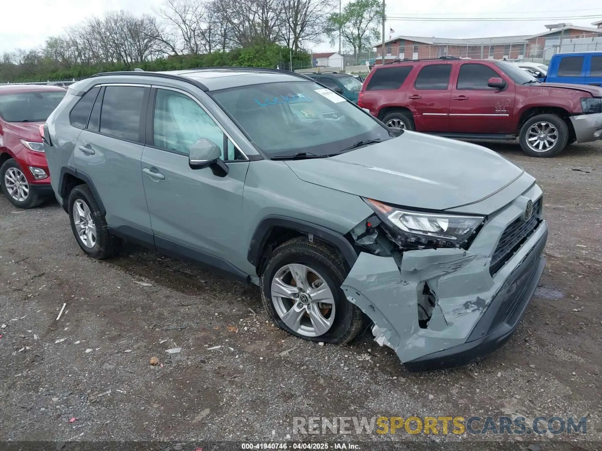 1 fotografías del automóvil dañado 2T3W1RFV8MW169408 TOYOTA RAV4 2021