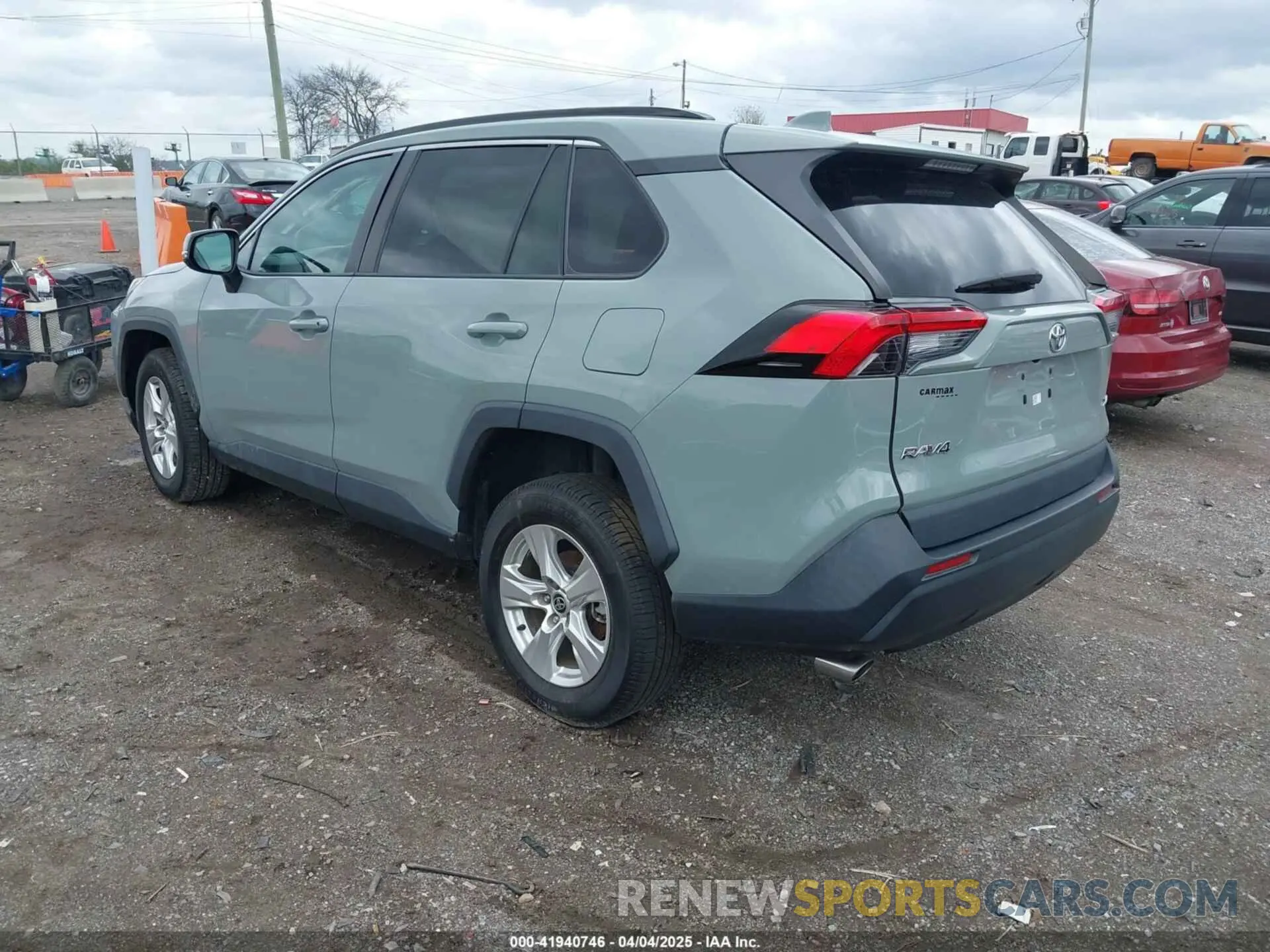 3 fotografías del automóvil dañado 2T3W1RFV8MW169408 TOYOTA RAV4 2021