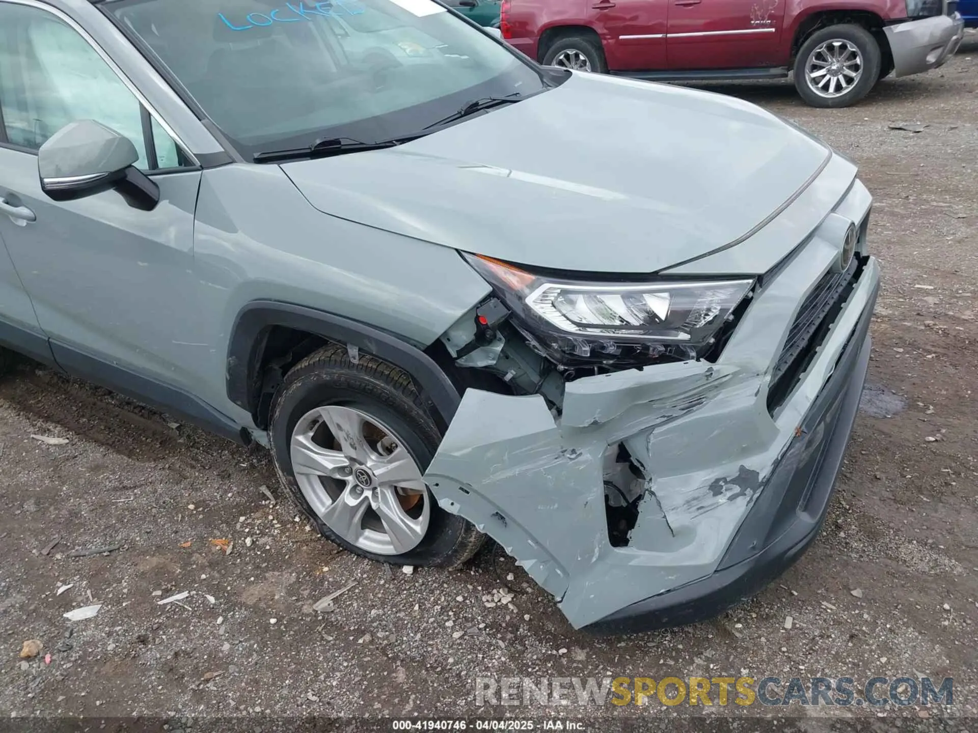 6 fotografías del automóvil dañado 2T3W1RFV8MW169408 TOYOTA RAV4 2021