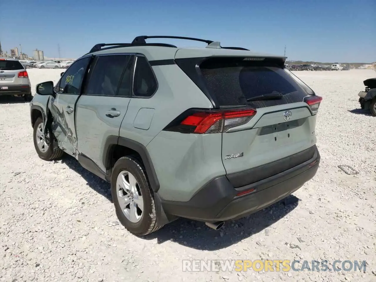 3 fotografías del automóvil dañado 2T3W1RFV8MW184779 TOYOTA RAV4 2021