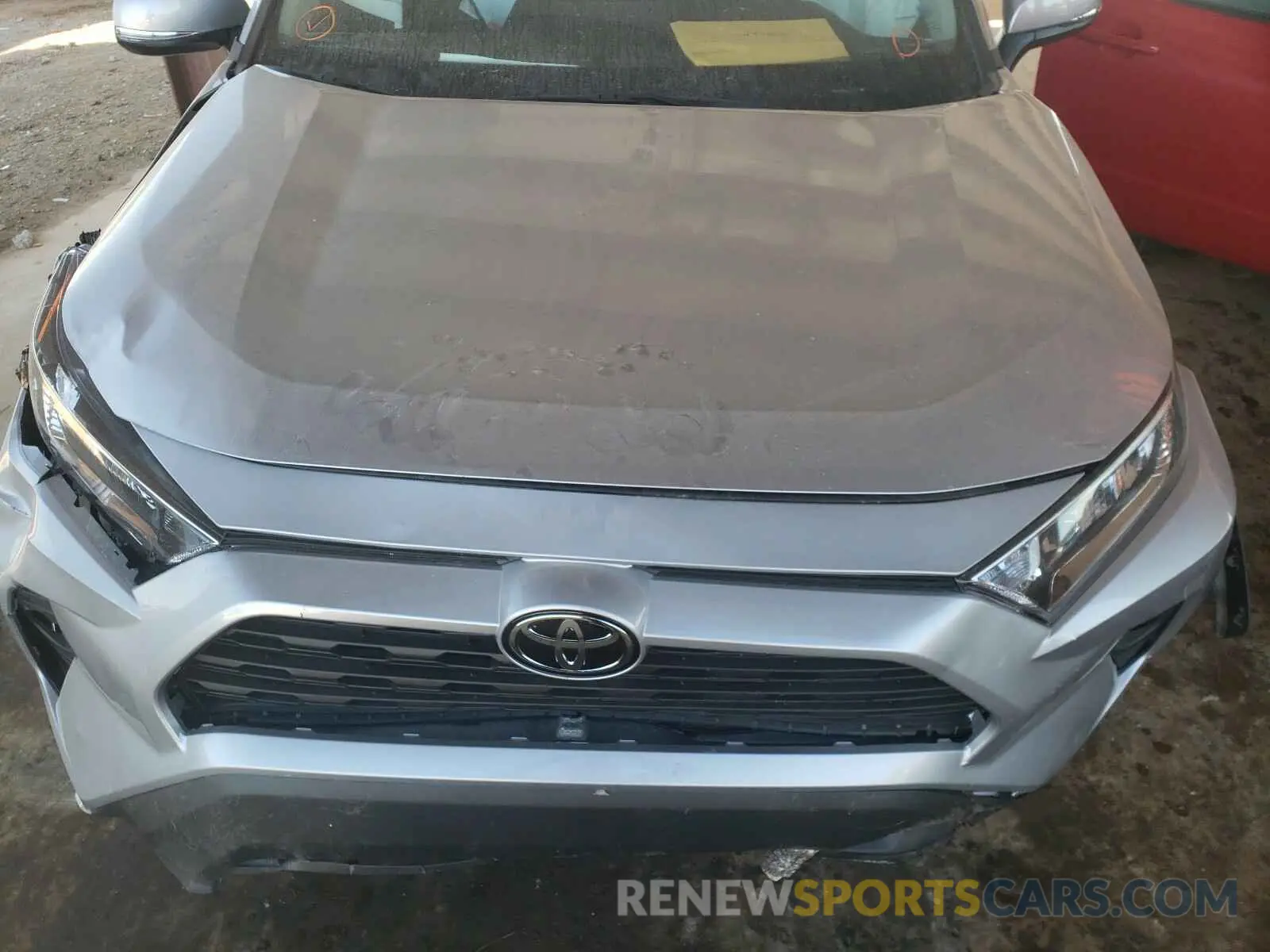 7 fotografías del automóvil dañado 2T3W1RFV9MC087429 TOYOTA RAV4 2021