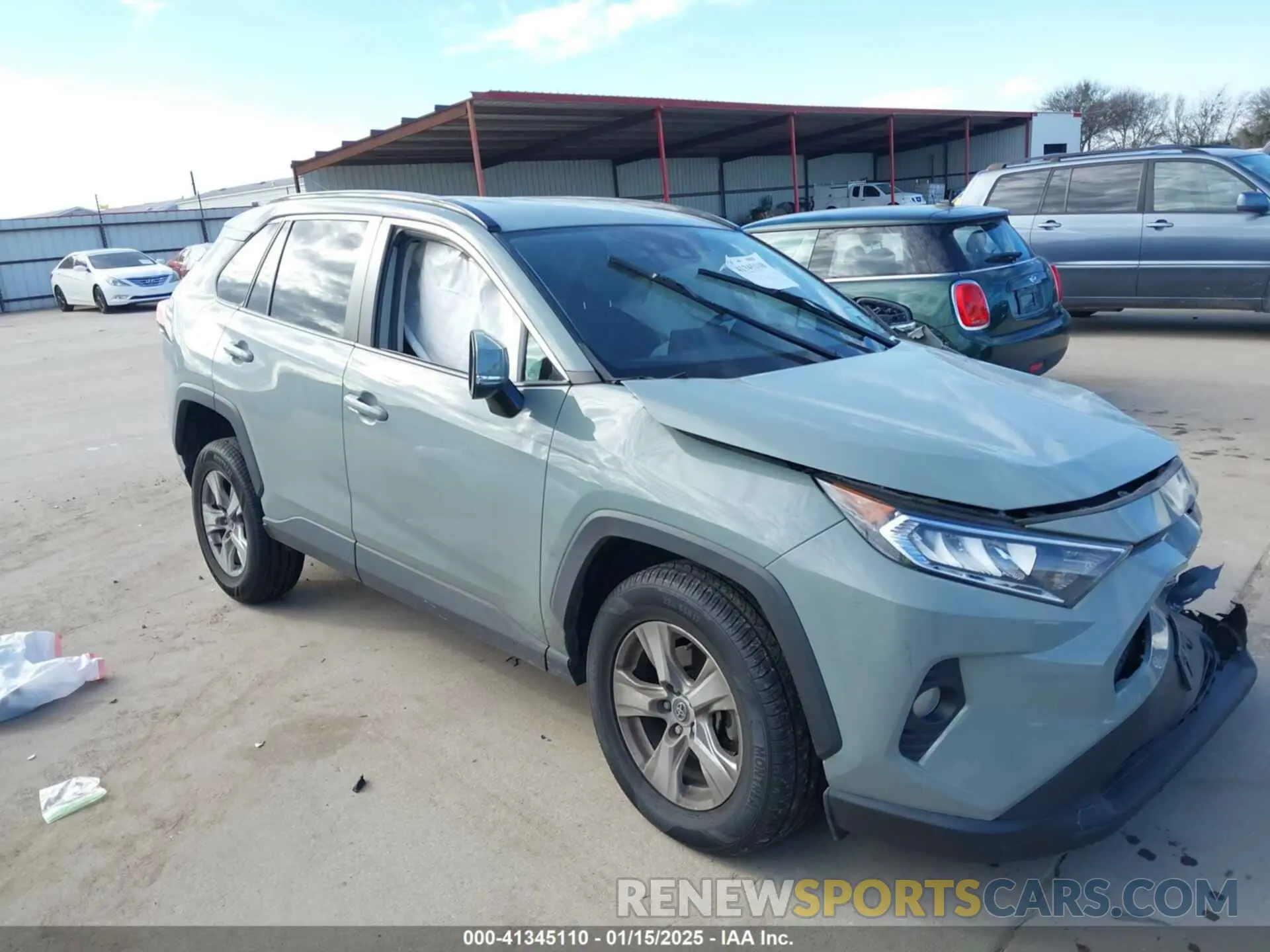 1 fotografías del automóvil dañado 2T3W1RFV9MC091948 TOYOTA RAV4 2021