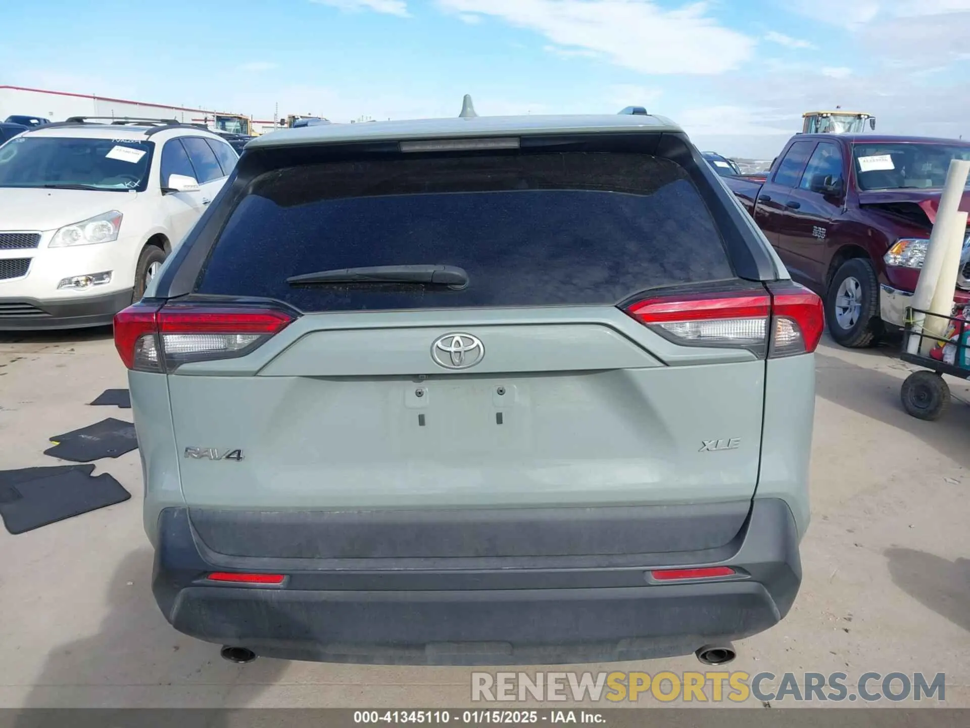 16 fotografías del automóvil dañado 2T3W1RFV9MC091948 TOYOTA RAV4 2021