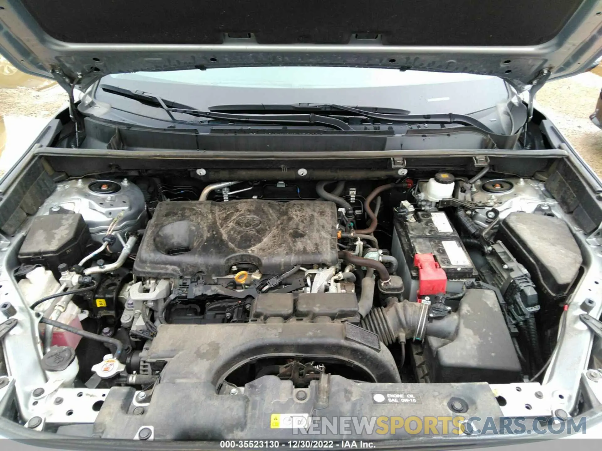 10 fotografías del automóvil dañado 2T3W1RFV9MC094946 TOYOTA RAV4 2021