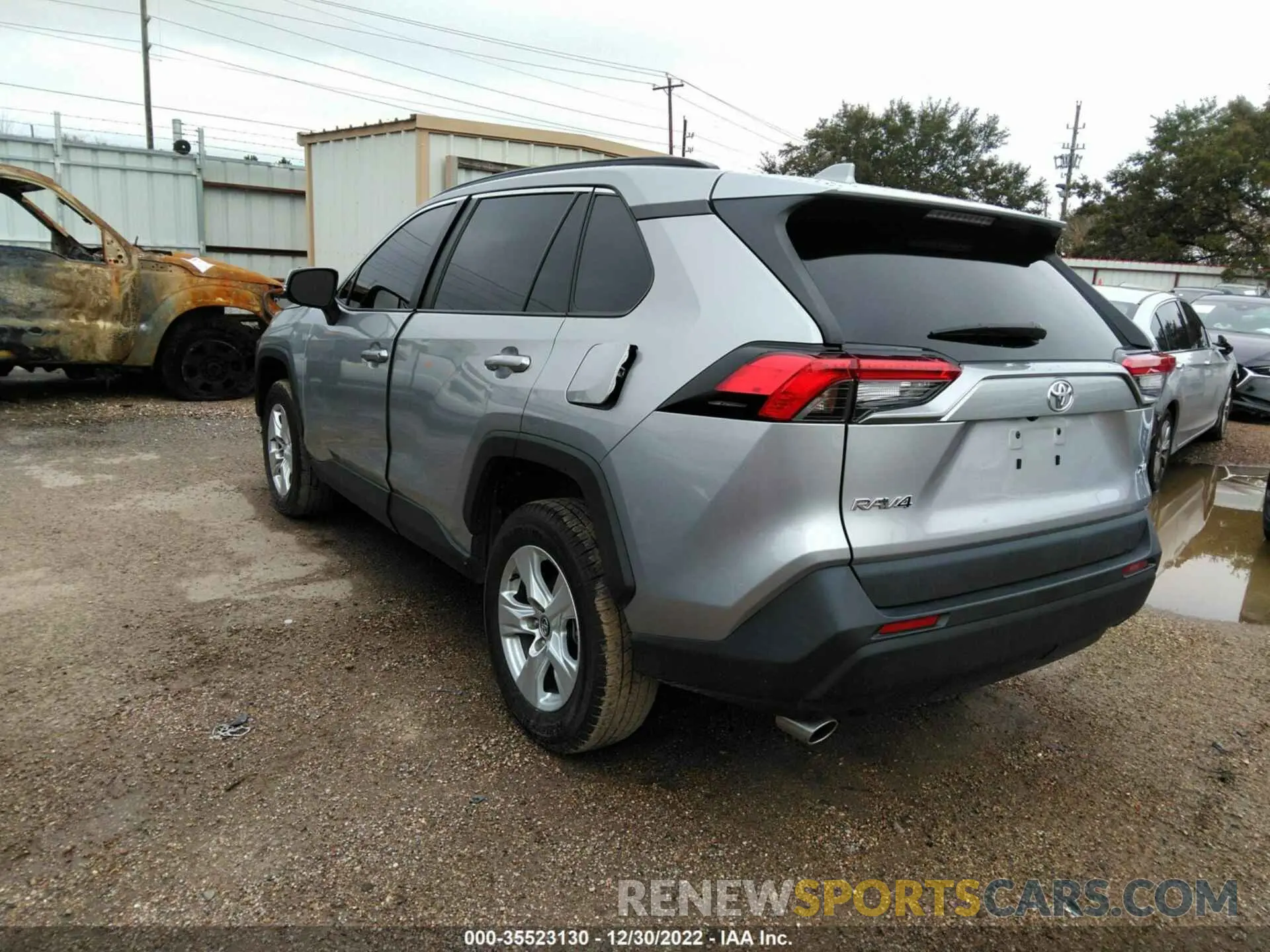 3 fotografías del automóvil dañado 2T3W1RFV9MC094946 TOYOTA RAV4 2021