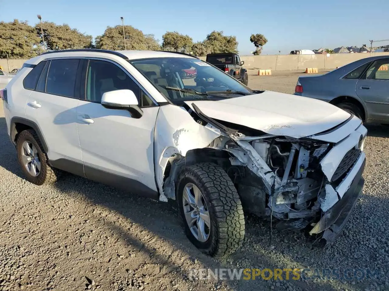 4 fotografías del automóvil dañado 2T3W1RFV9MC108652 TOYOTA RAV4 2021