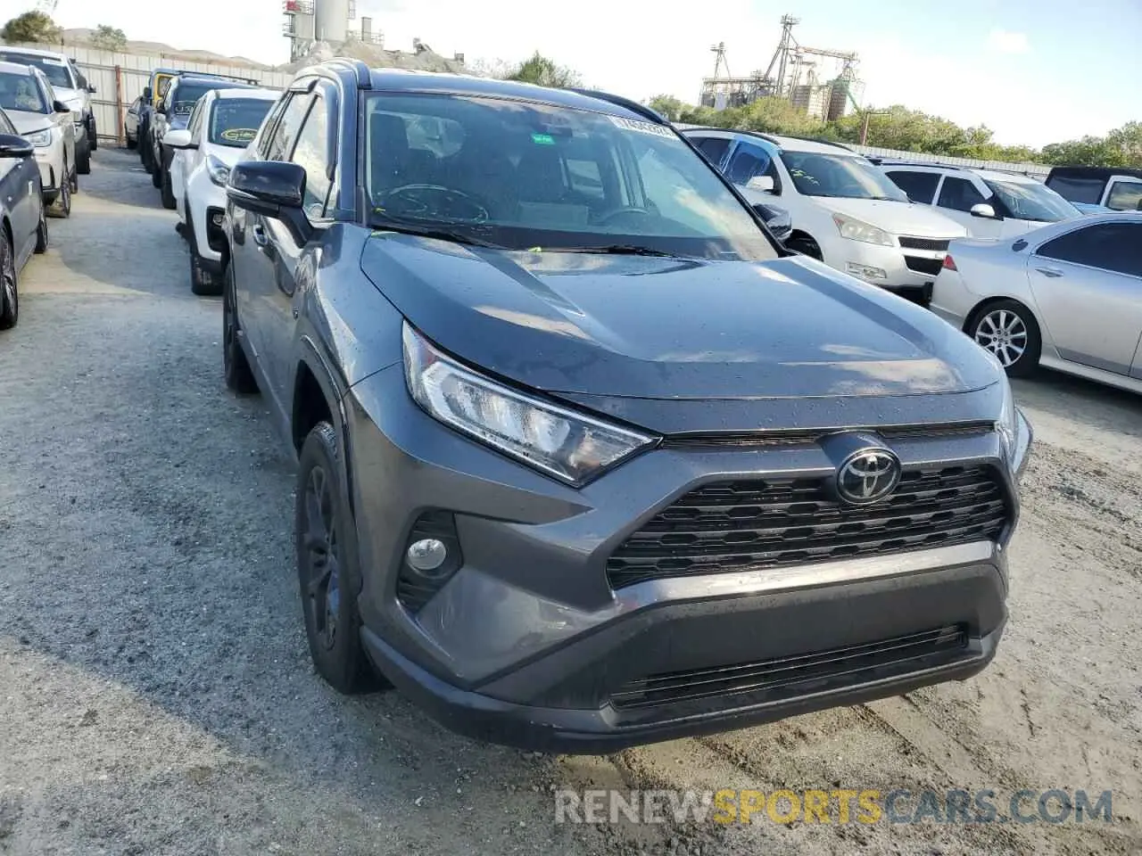 5 fotografías del automóvil dañado 2T3W1RFV9MC138475 TOYOTA RAV4 2021